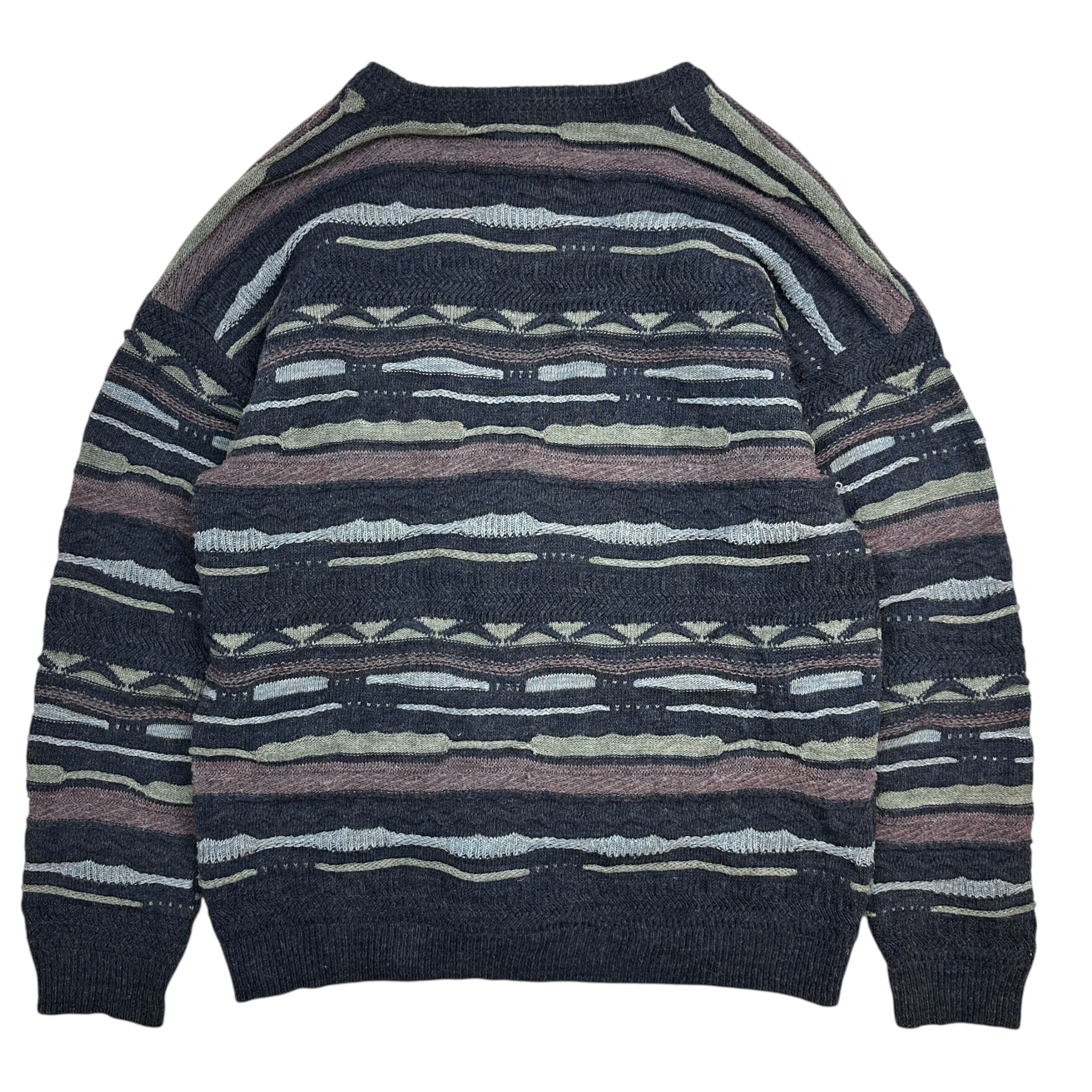 Vintage Laurent Cerrer 3D Knit Cardigan