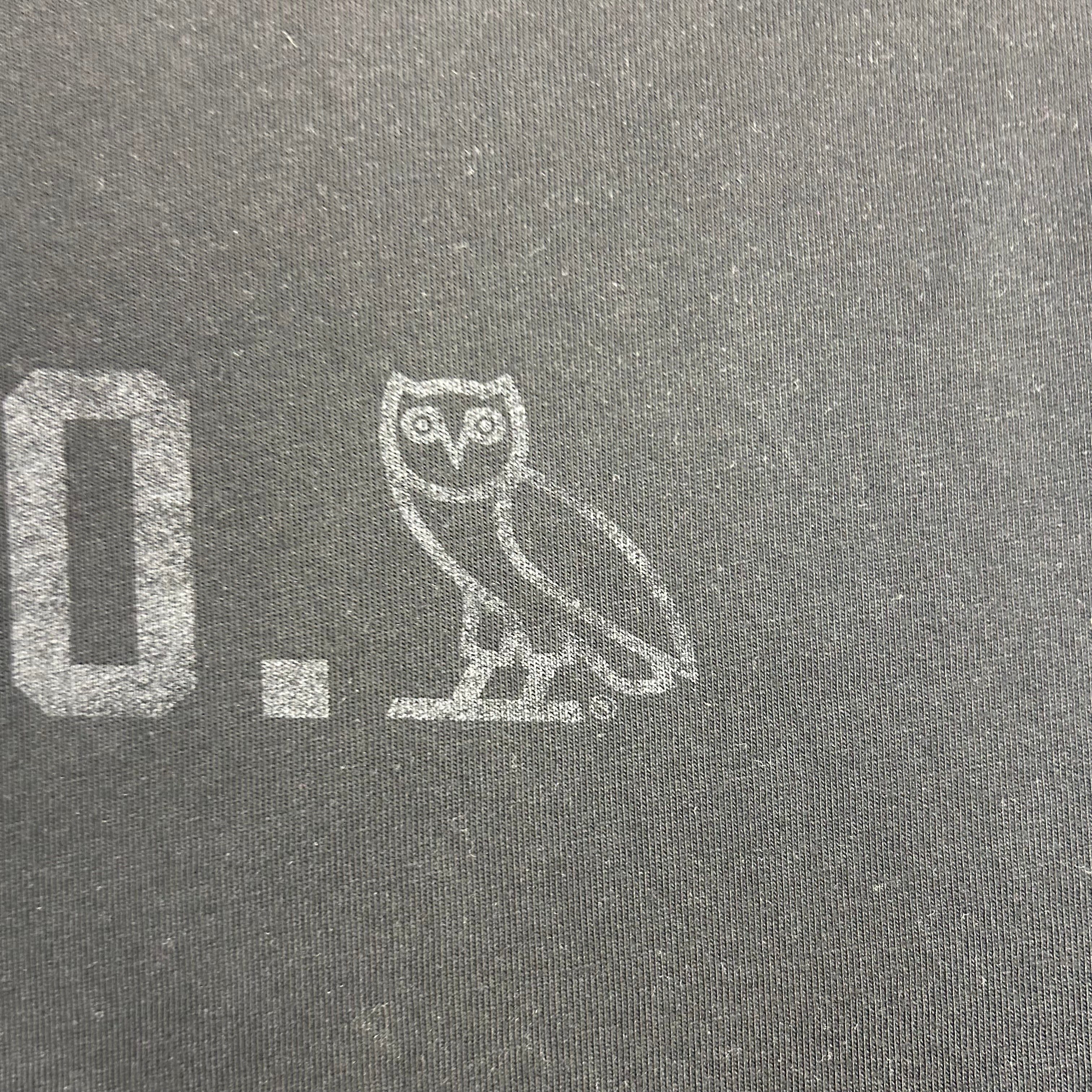 OVO Fade Spellout Tee Black