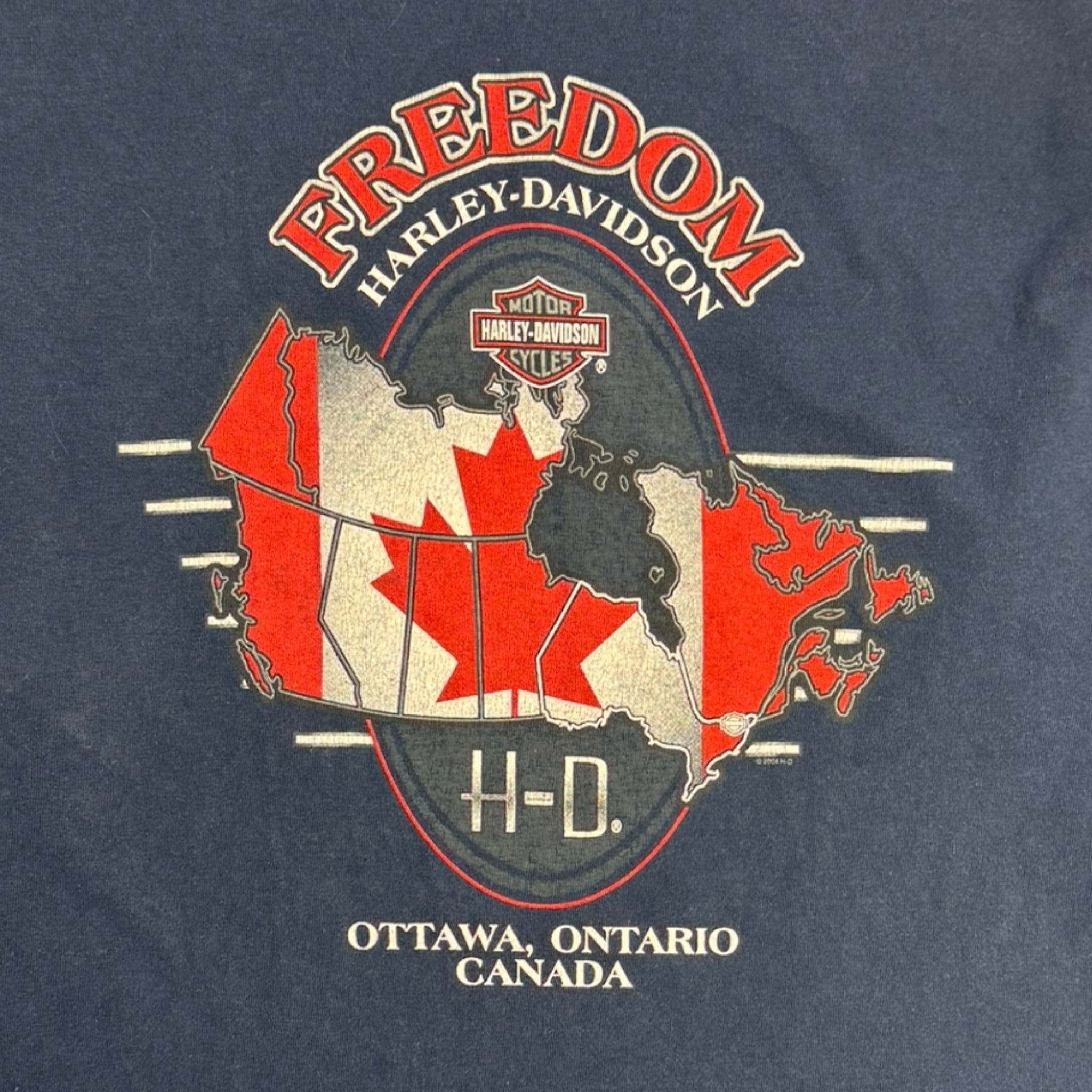 2008 Harley Davidson Ottawa Ontario Longsleeve T-Shirt