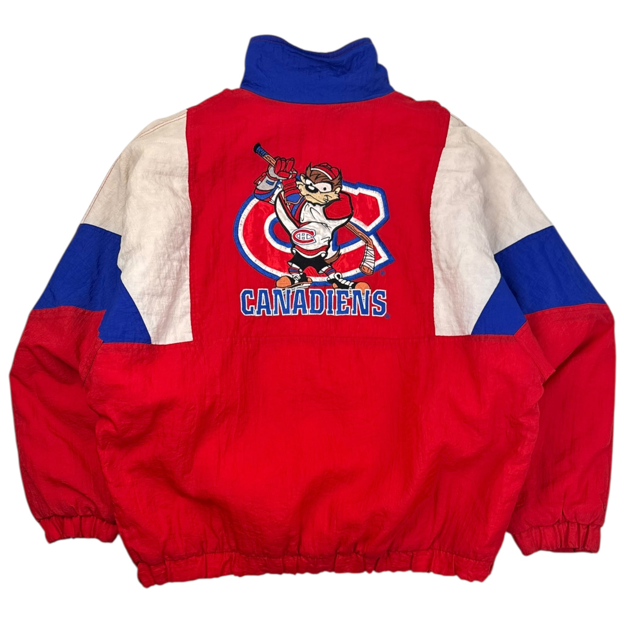 Vintage Taz Looney Tunes NHL Canadiens Jacket