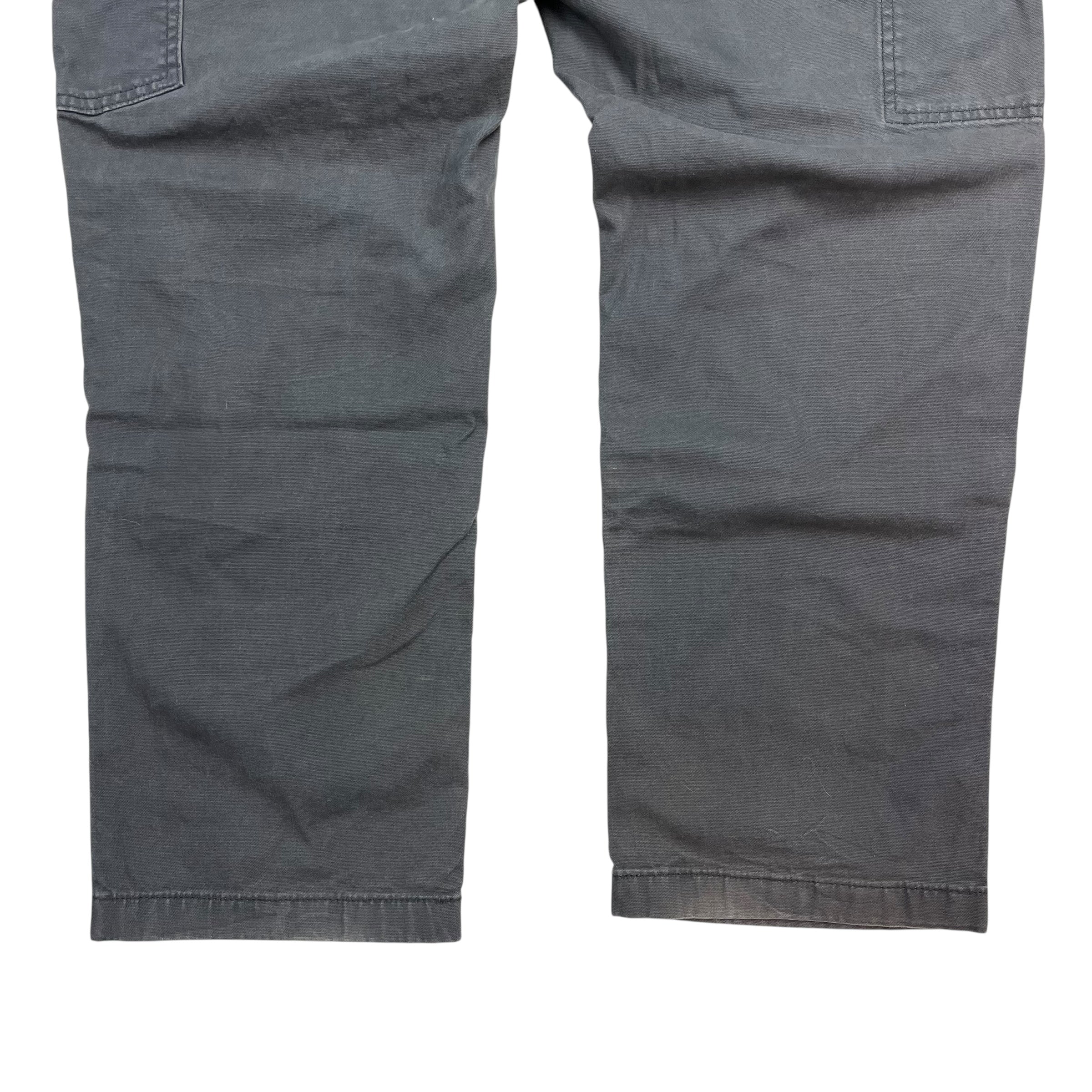 Vintage Carhartt Double Knee Work Pants Grey