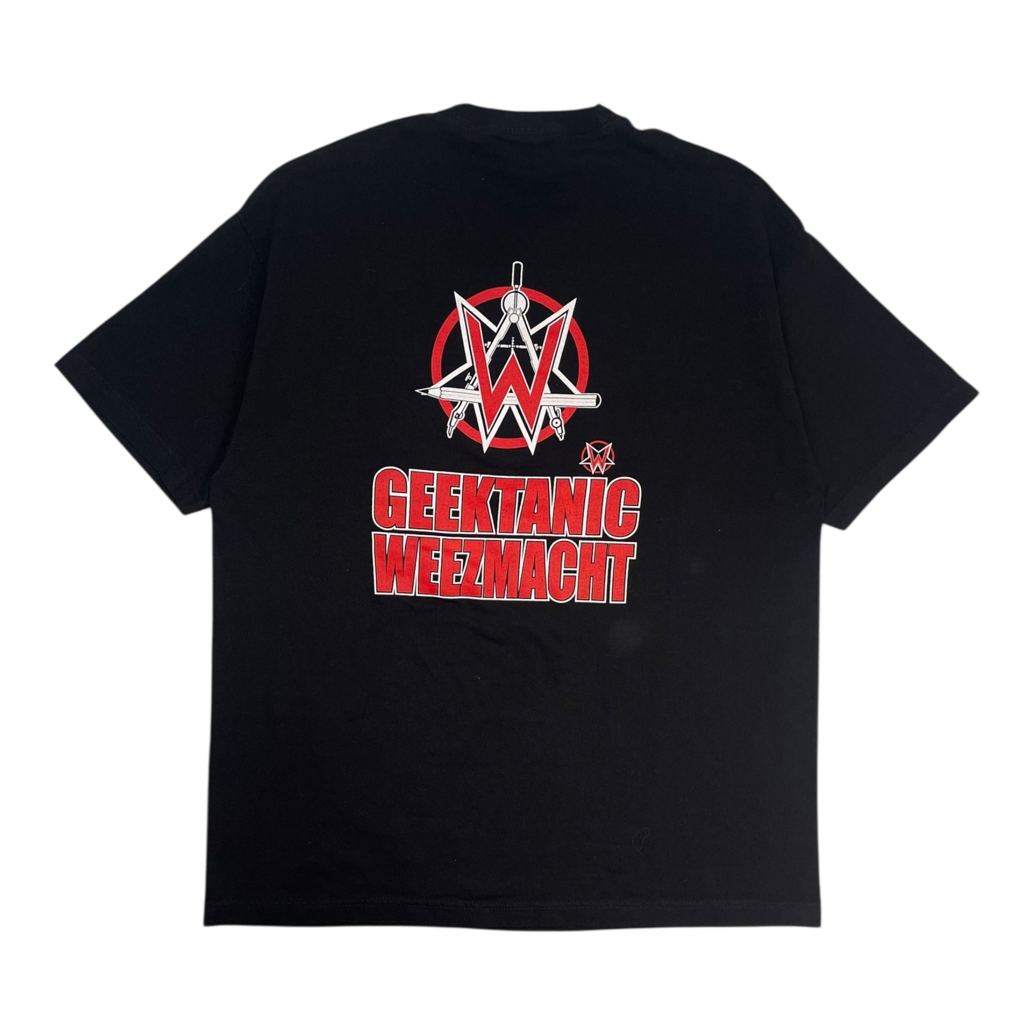 2001 Weezer ‘Geektanic Weezmacht’ T-Shirt Black