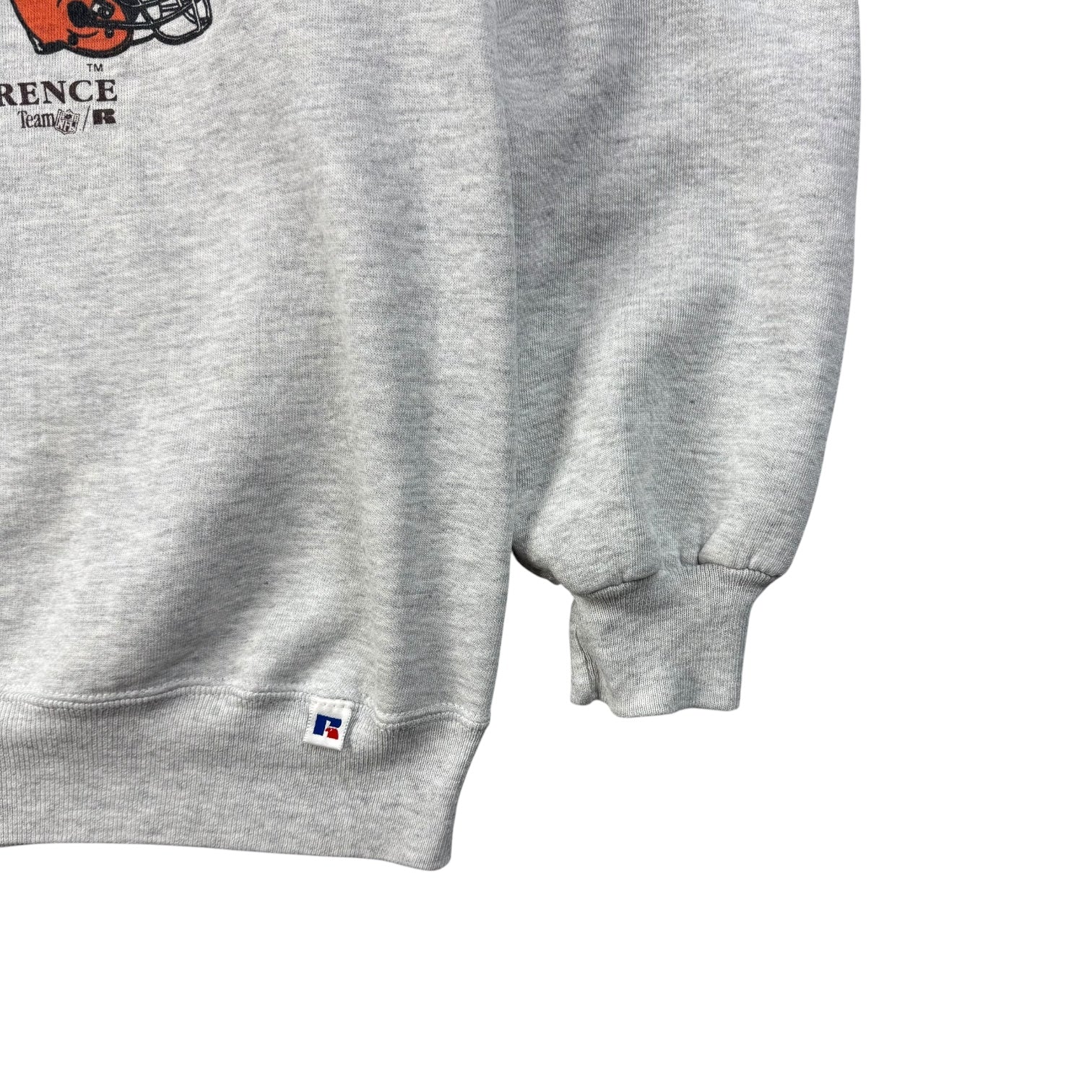 Vintage Cleveland Browns Crewneck Sweater Grey