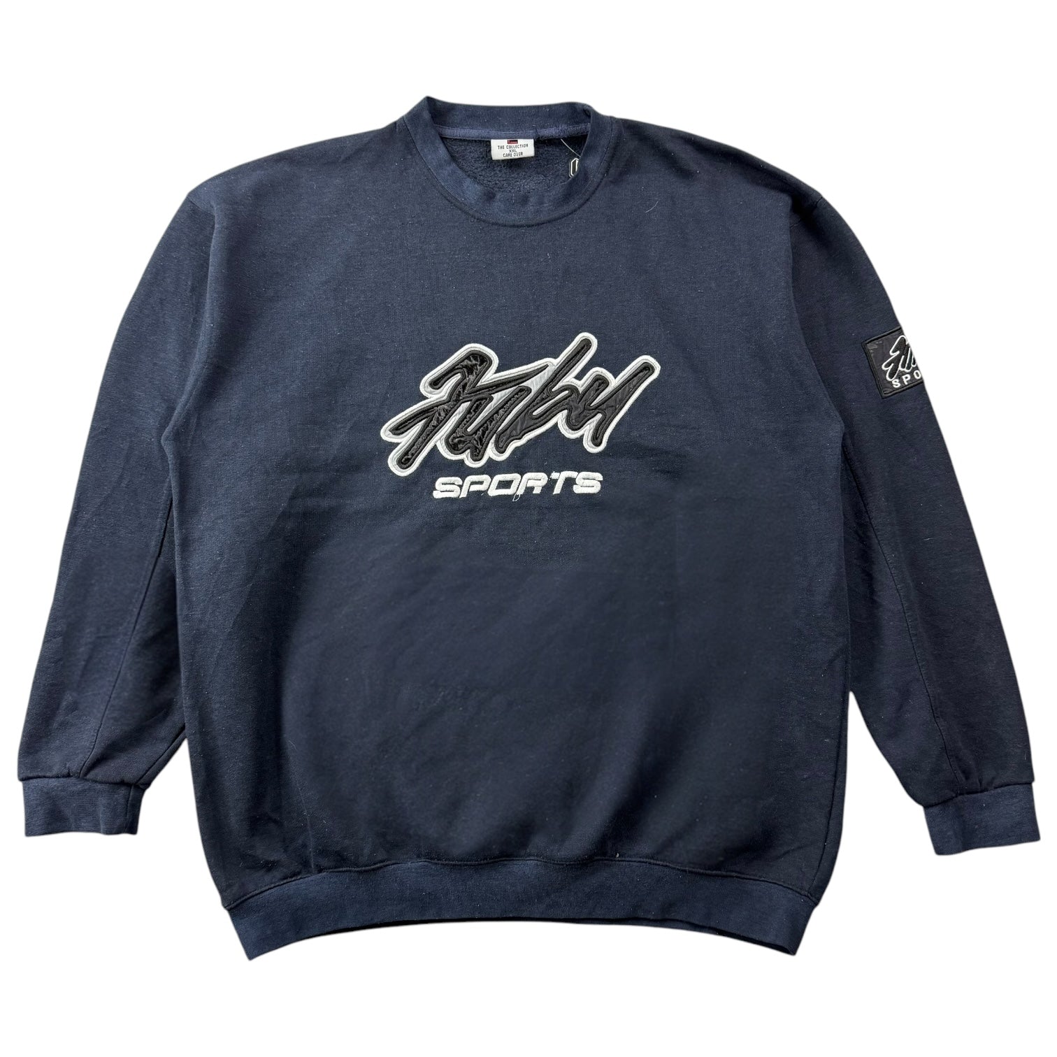 Vintage Y2K Fubu Sports Crewneck Navy Blue