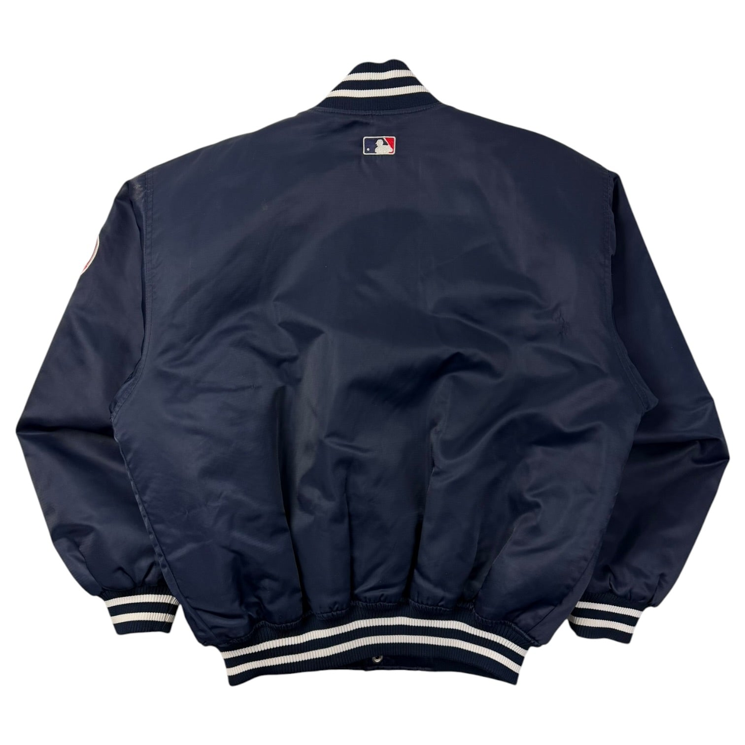 Vintage New York Yankees Majestic Satin Jacket Navy
