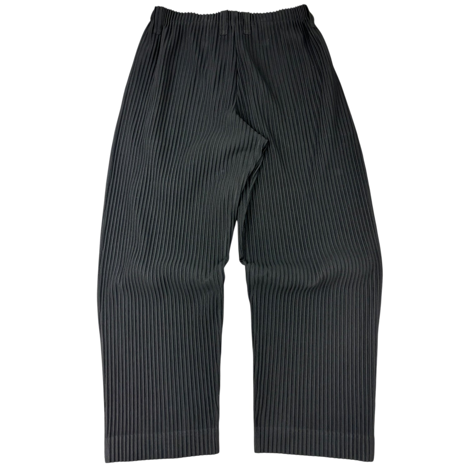 Issey Miyake Homme Plise Pleated Wide-Leg Pant Black