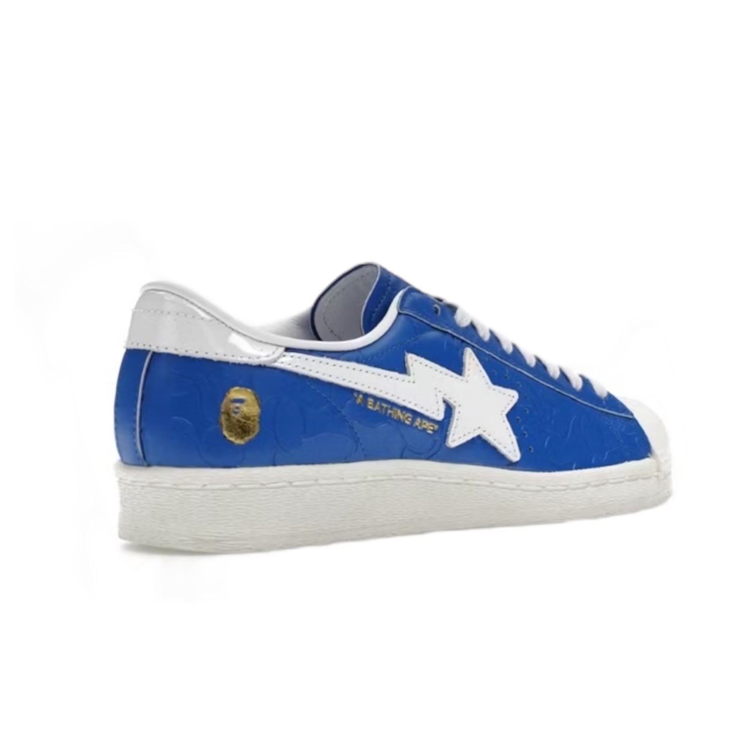Adidas Superstar Vintage Bape Blue/White