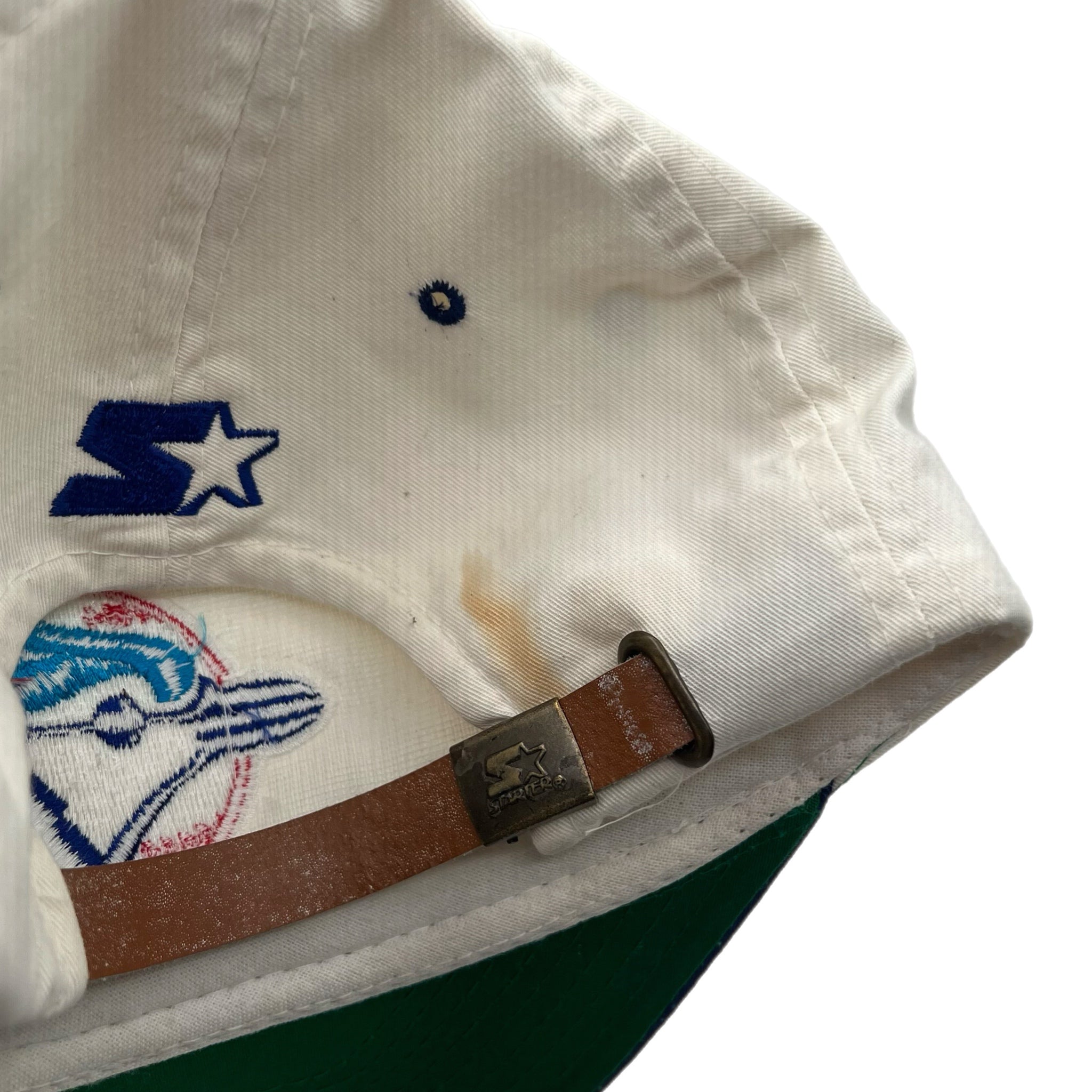 Vintage Toronto Blue Jays Strap Back Starter Hat Blue/White