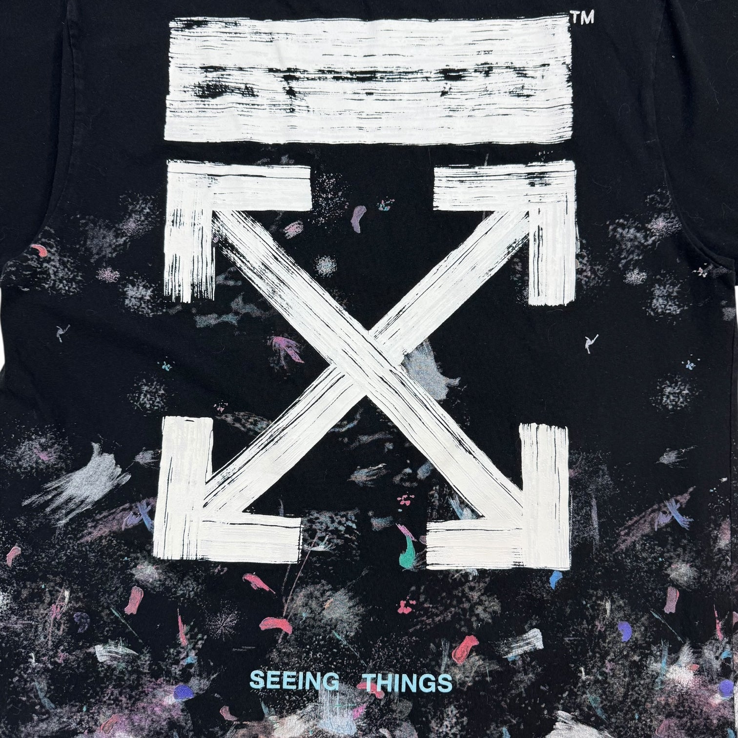 Off-White Galaxy Brushed Tee Black