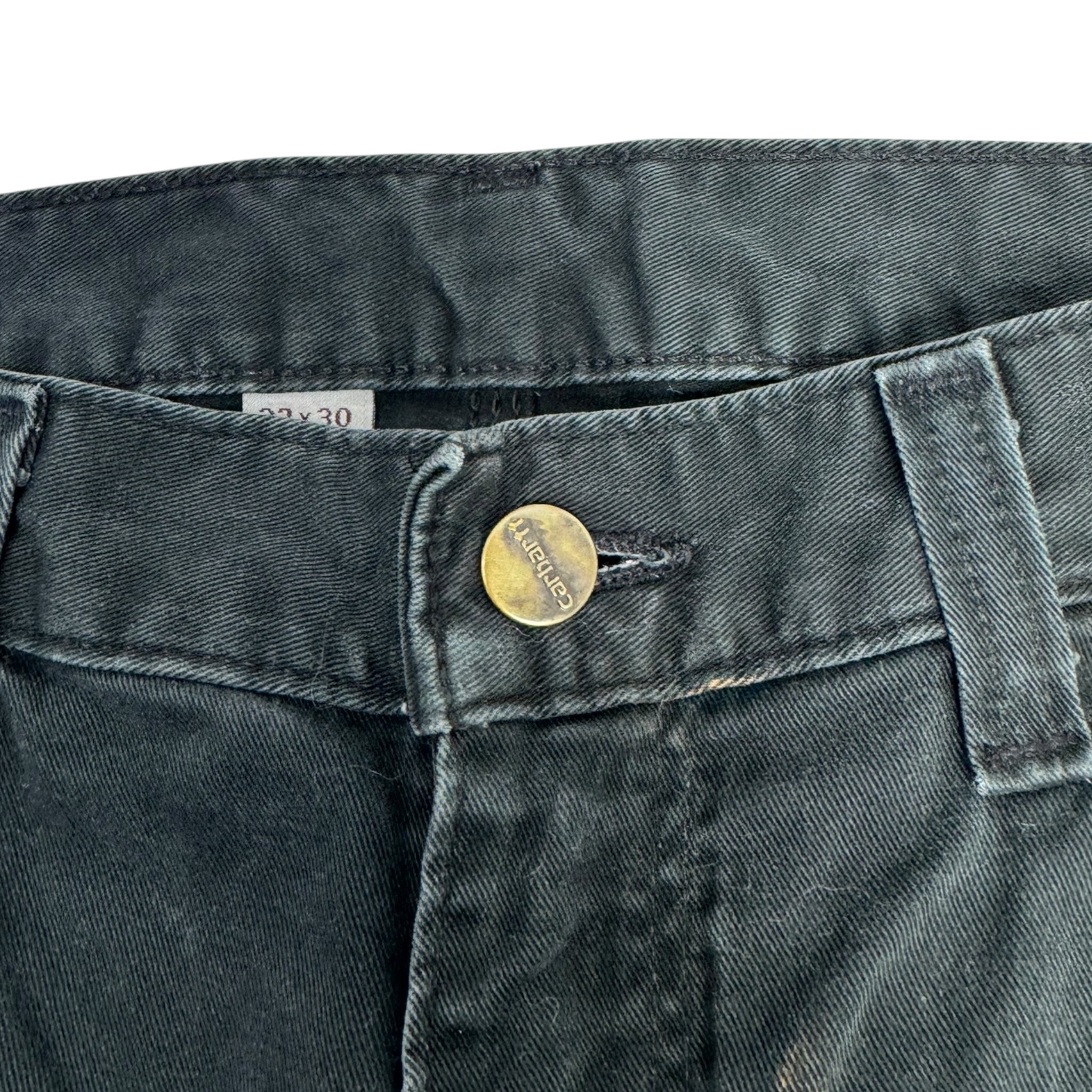 Vintage Carhartt Black Slack Canvas Bottoms