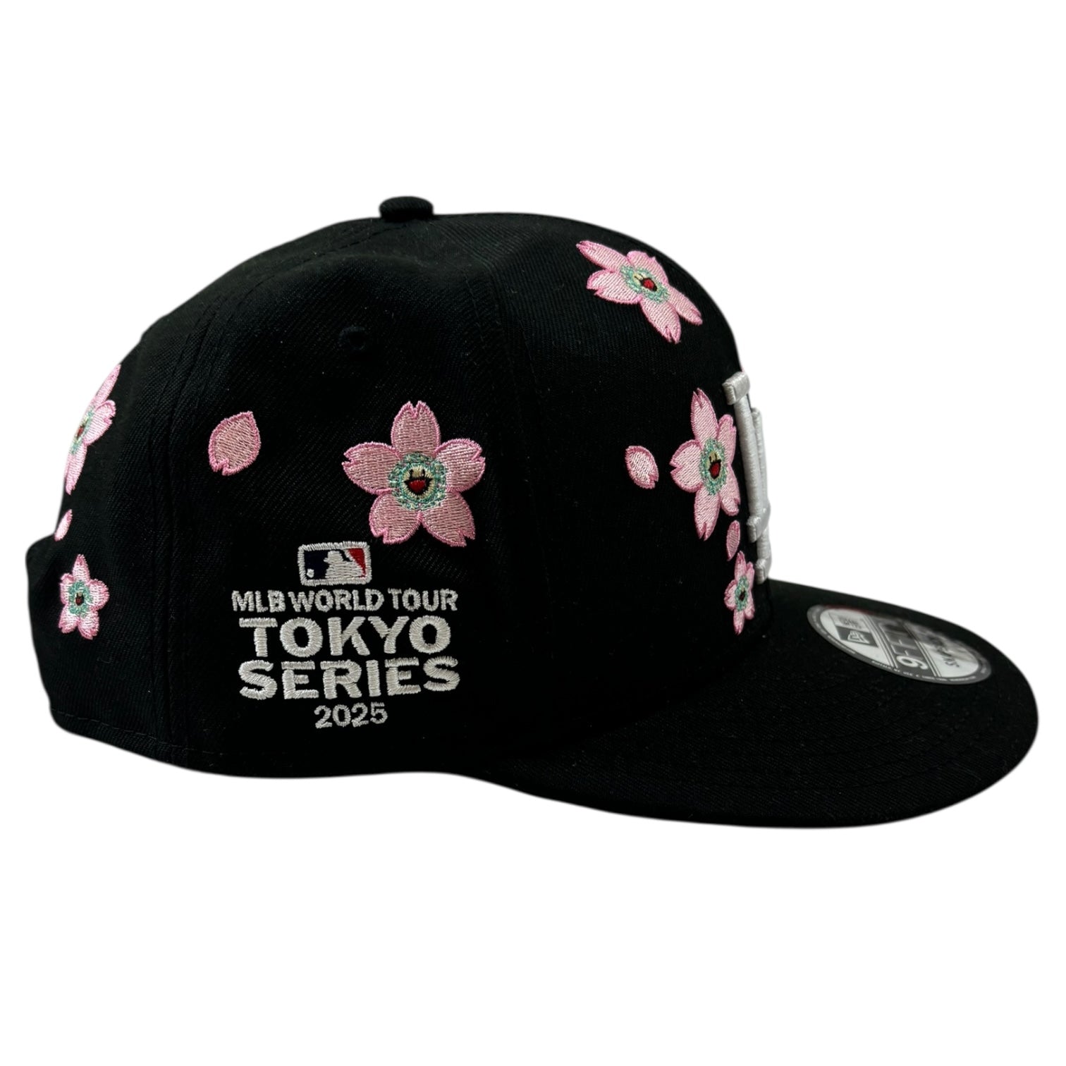 Takashi Murikami x LA Dodgers Tokyo Series SnapBack Hat Black