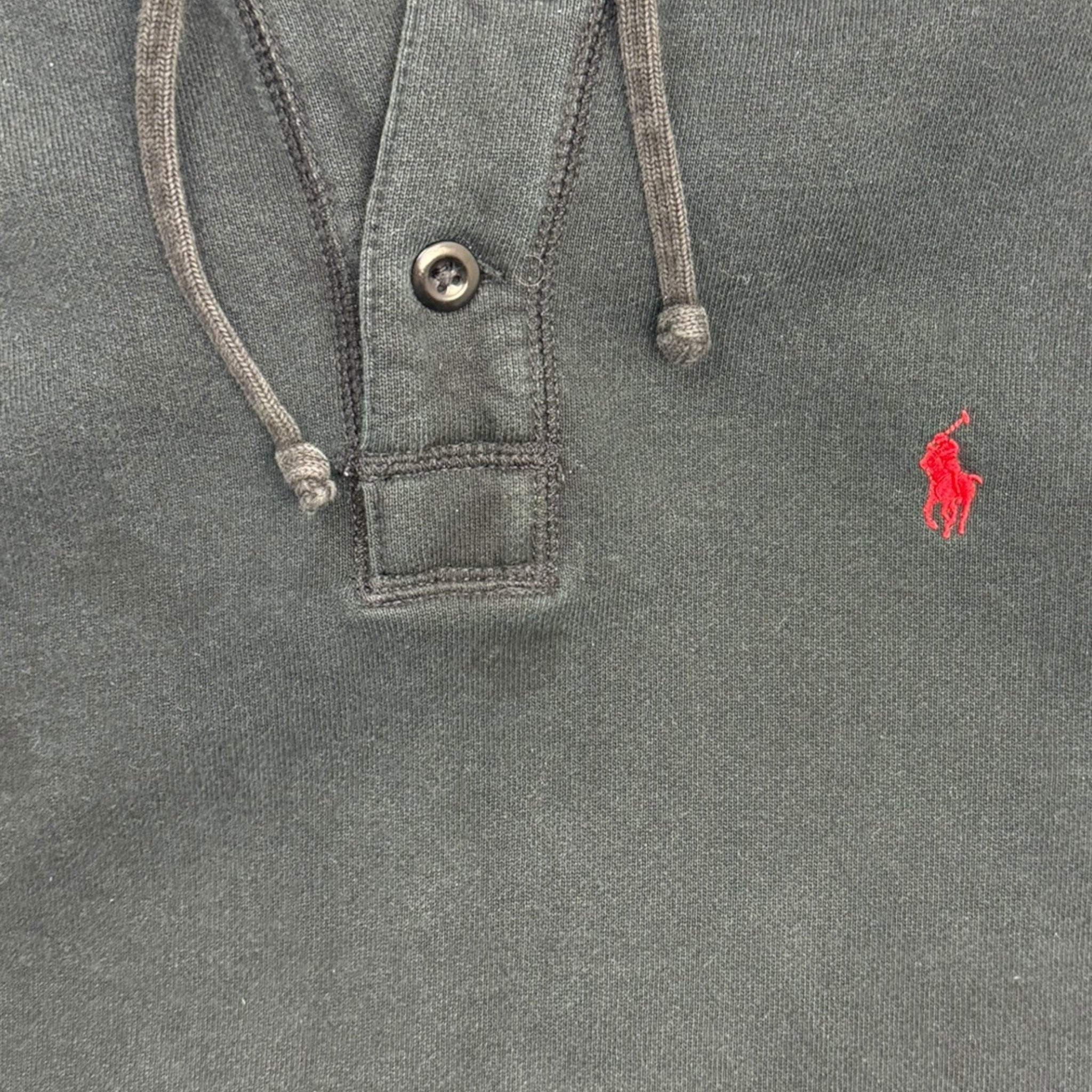 Vintage Polo Ralph Lauren Quarter Button Hoodie