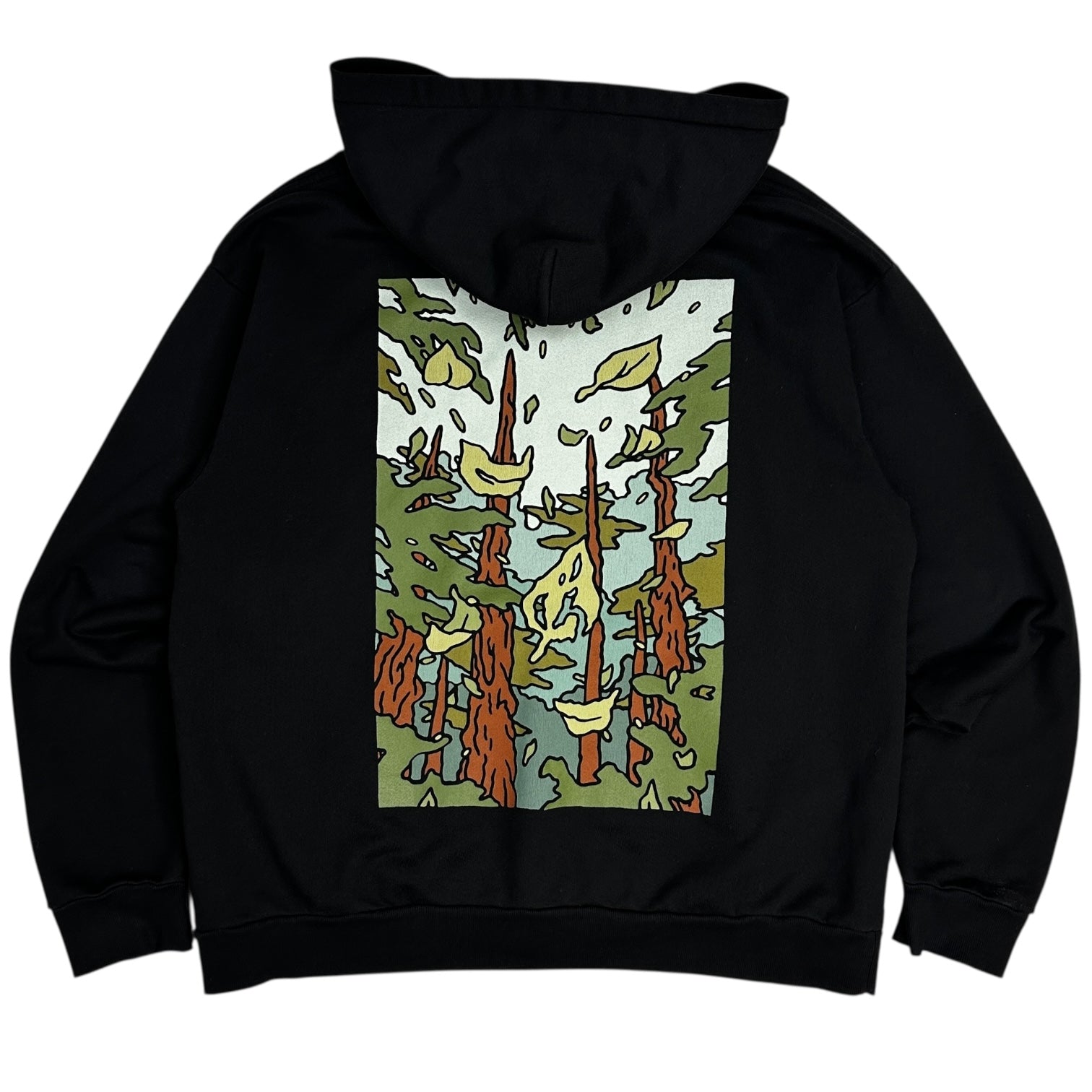 Hidden NY Leaves Hoodie Black