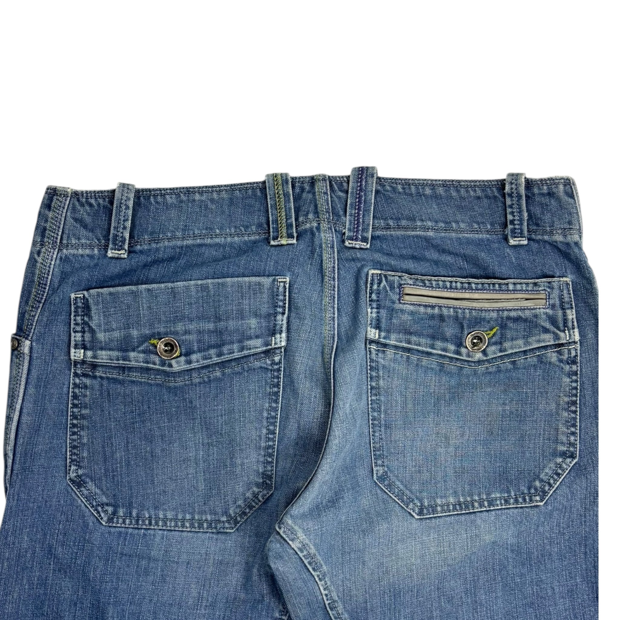 Y2K Diesel Jeans Blue Wash Denim Bottoms