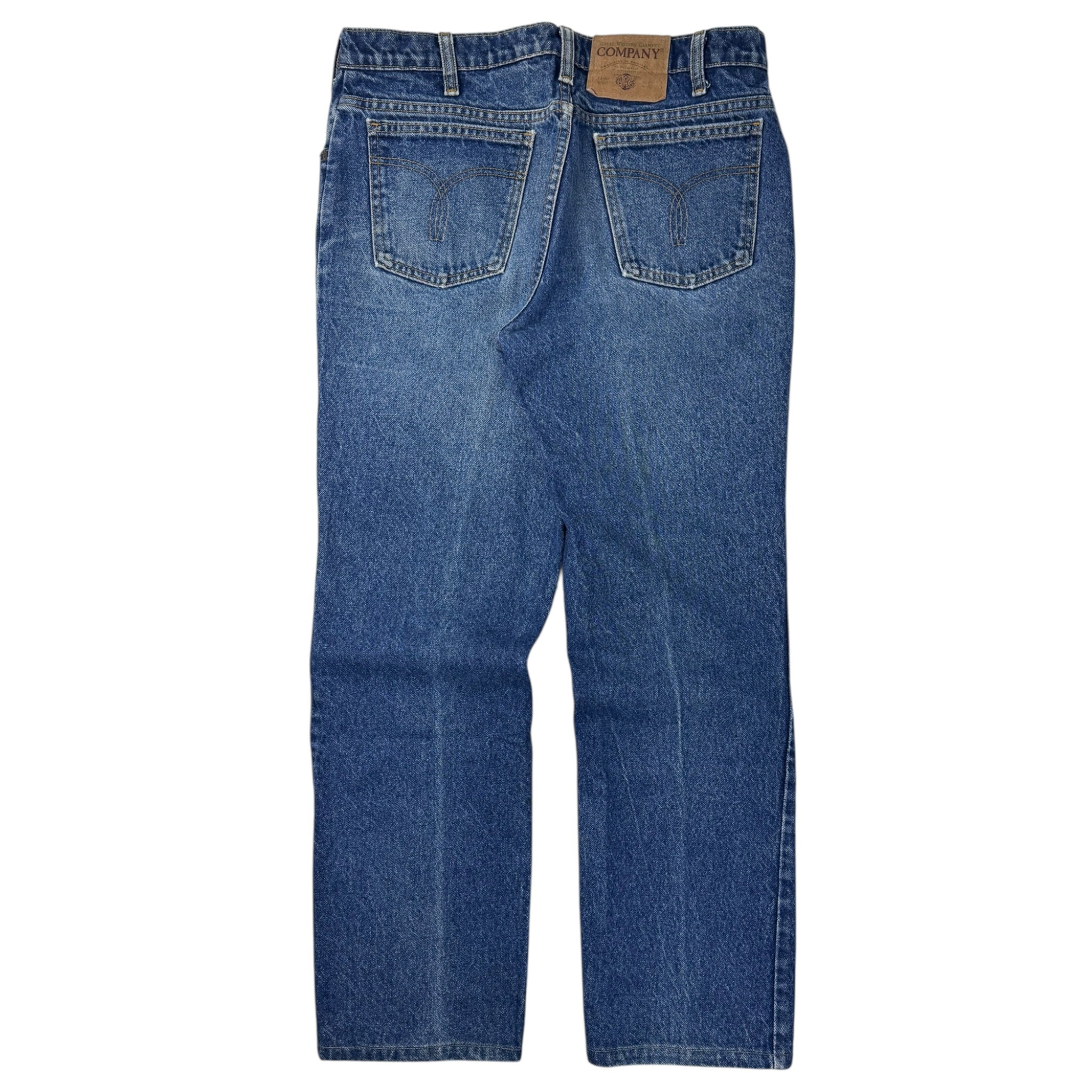 Vintage GWG Denim Bottoms Indigo Wash