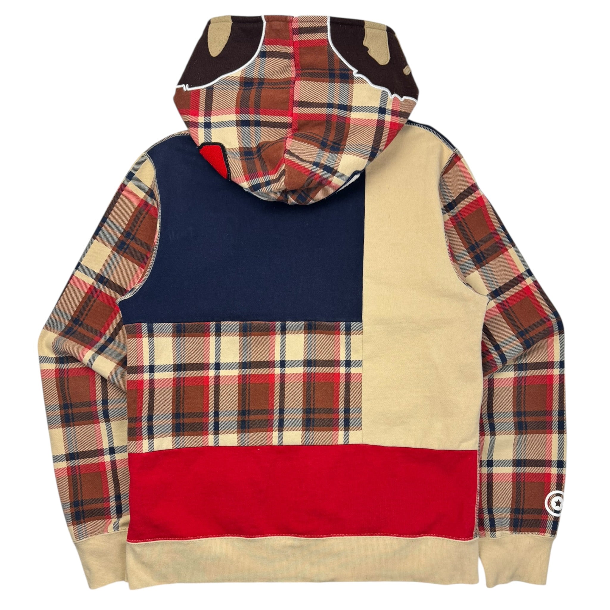 BAPE Check 2nd Ape Full-Zip Hoodie