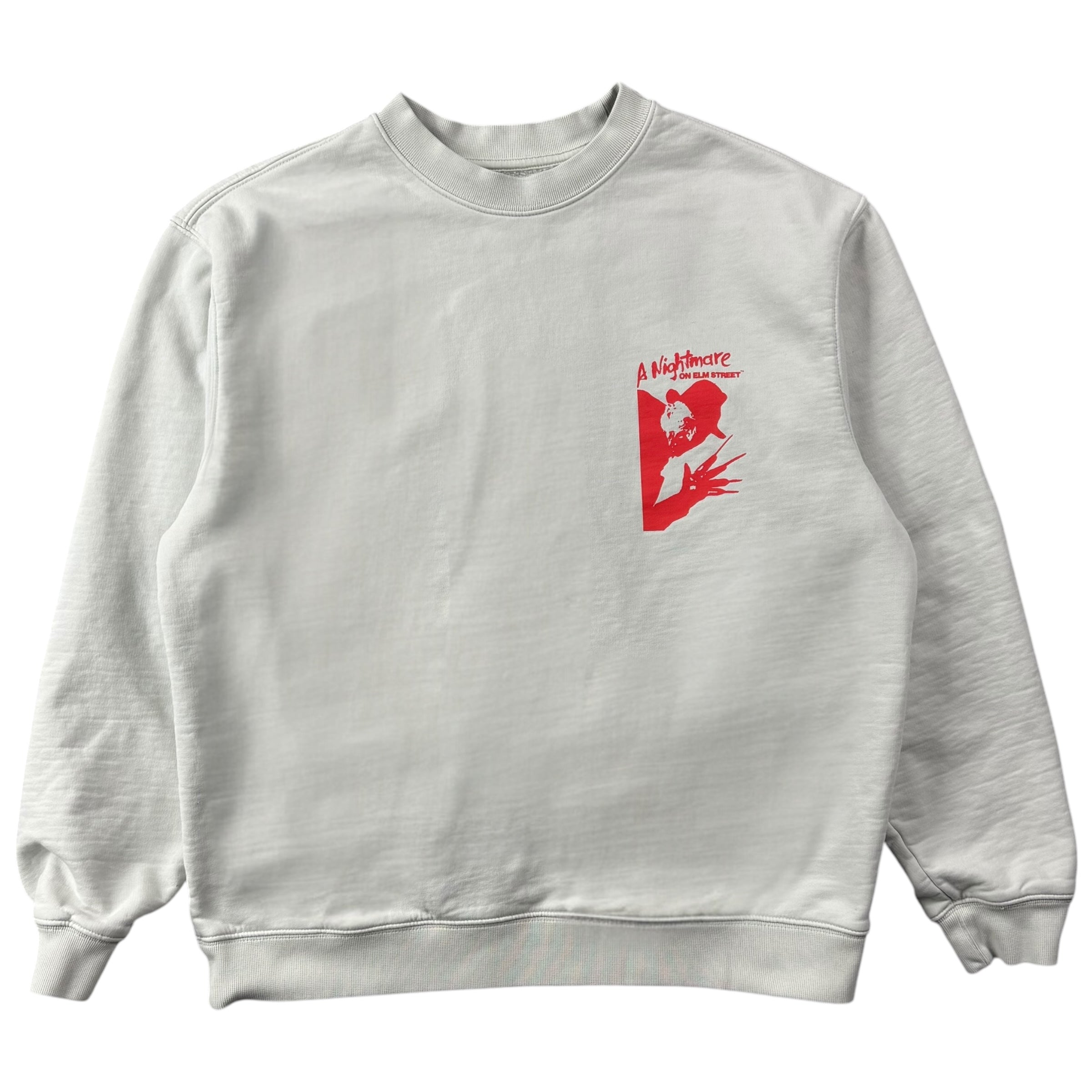 Brain Dead x Nightmare On Elm Street Crewneck White