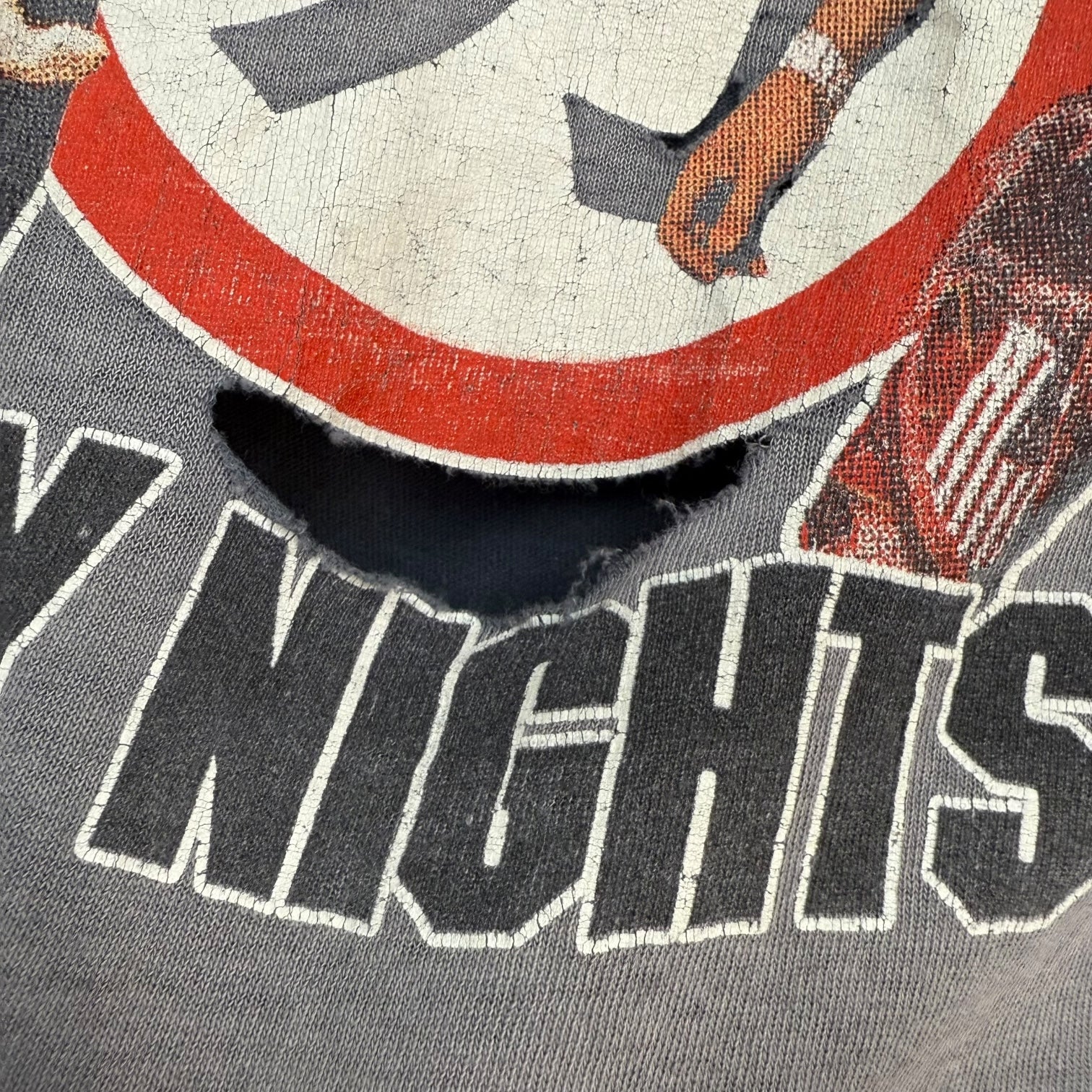 1988 Kiss Crazy Nights ‘88 Tee Faded Black