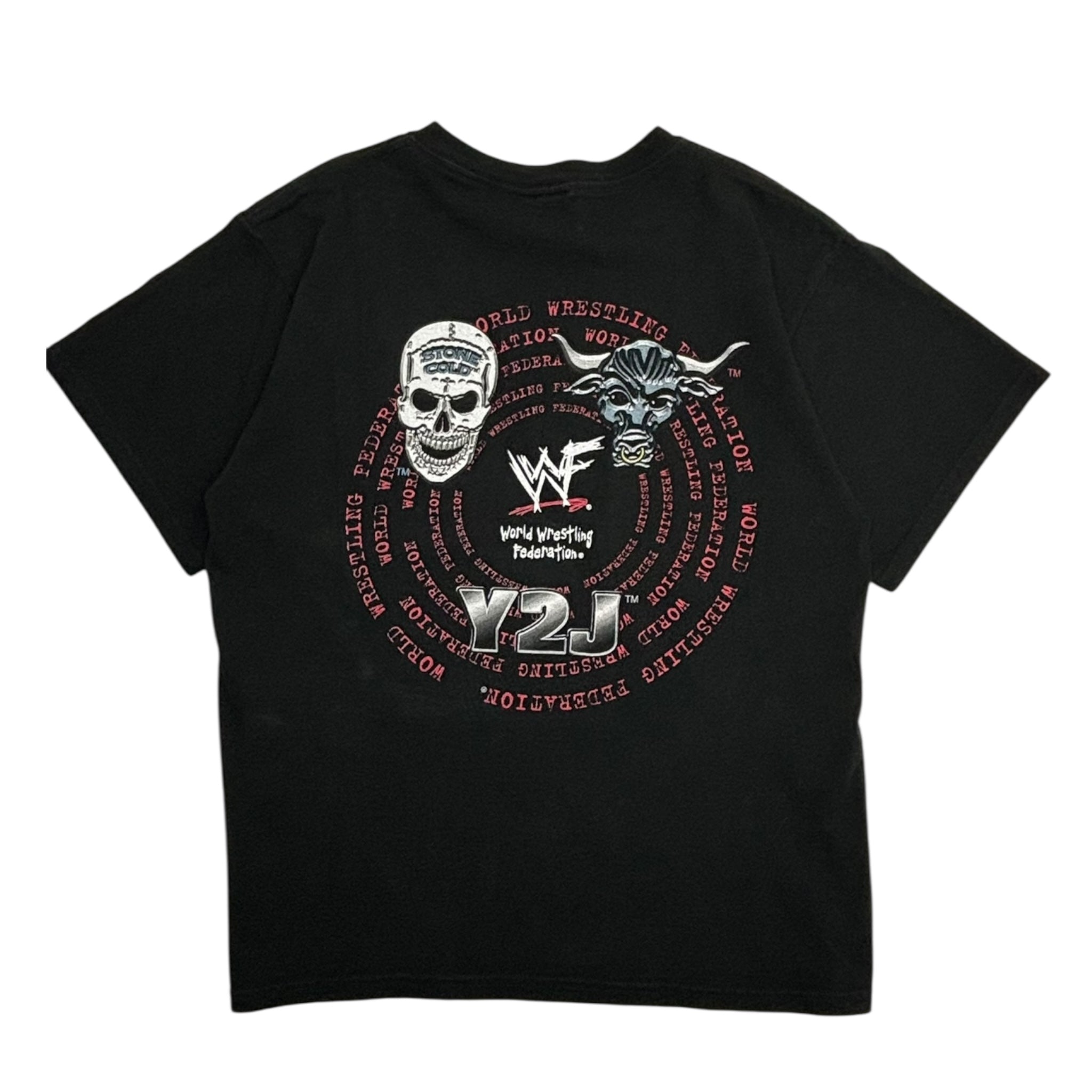 2000 WWF Stone/Rock/Jericho T-Shirt