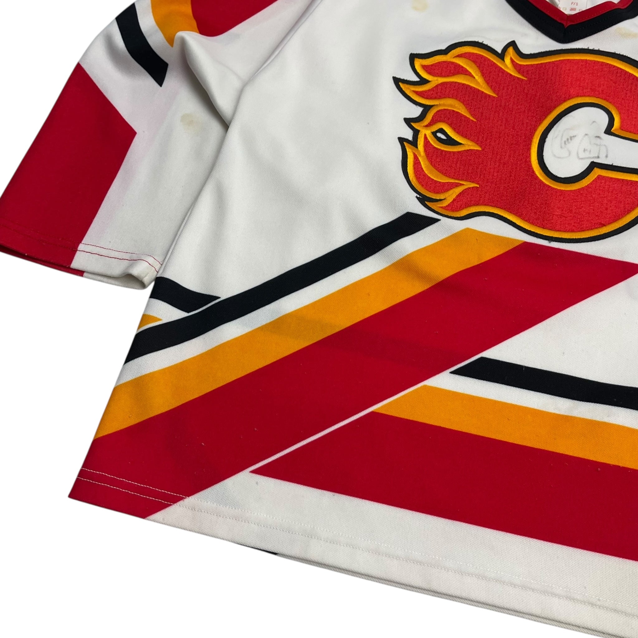 Vintage Calgary Flames Theoren Fleury NHL Jersey