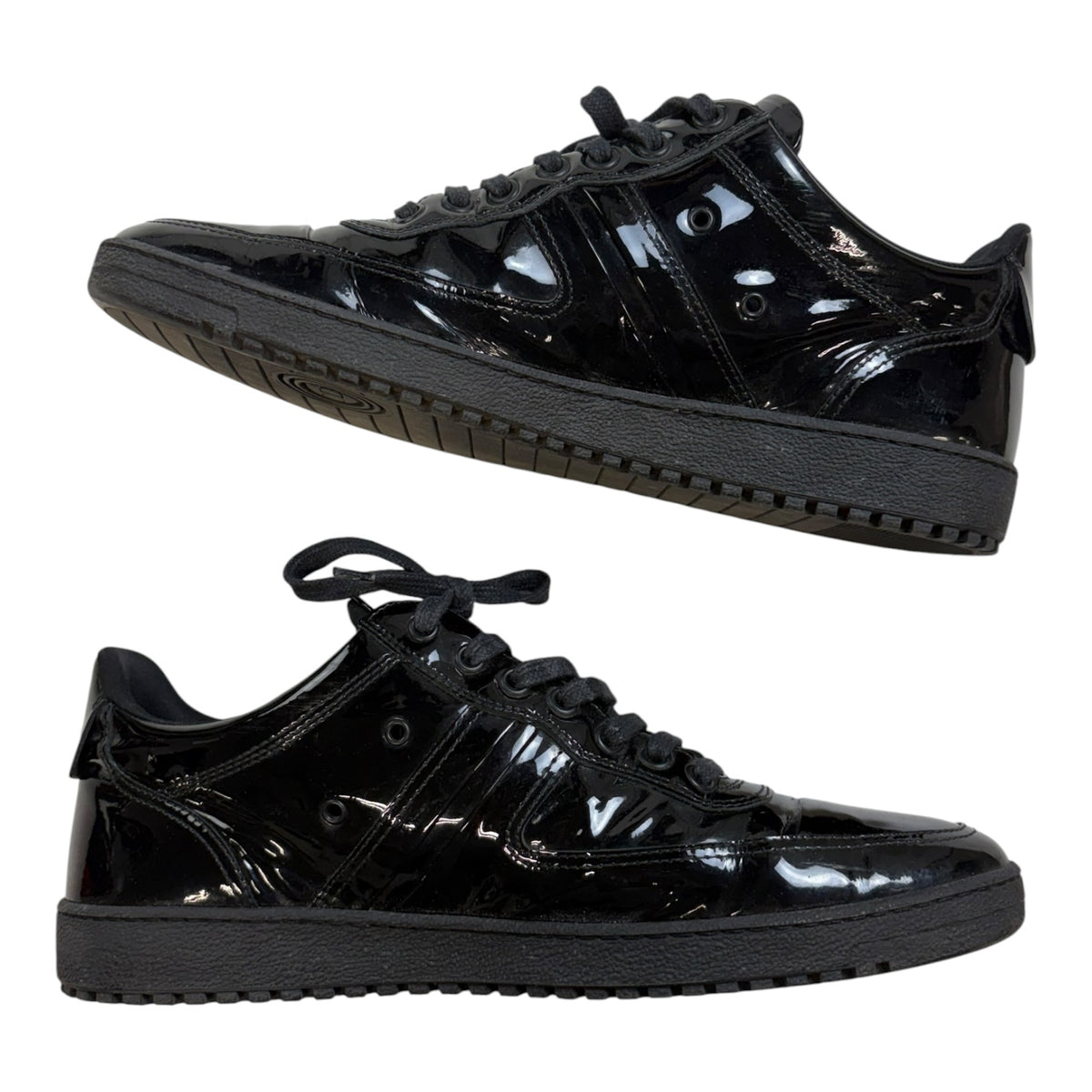 Dior Homme Patent Leather Sneakers Black (Used)