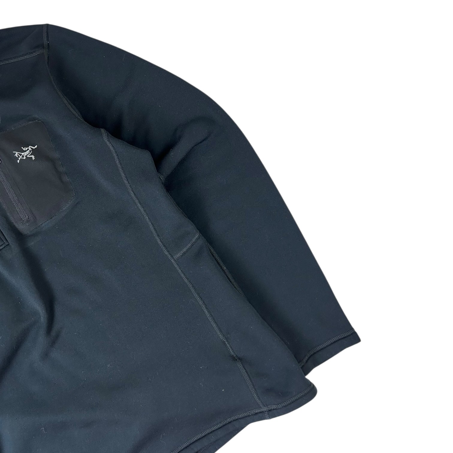Arc’teryx Rho 1/4 Zip Neck Black