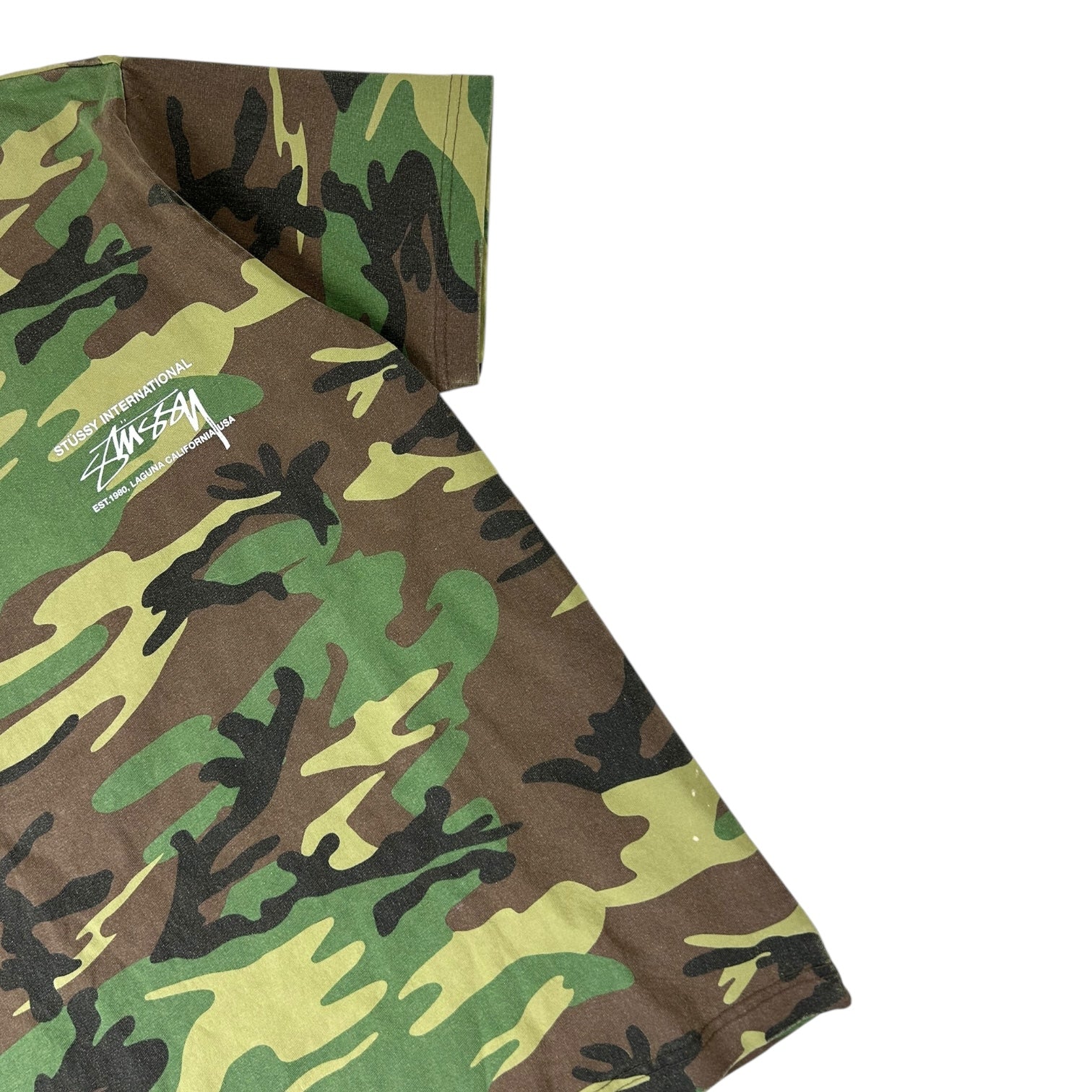 Stussy Smooth International T-Shirt Camo