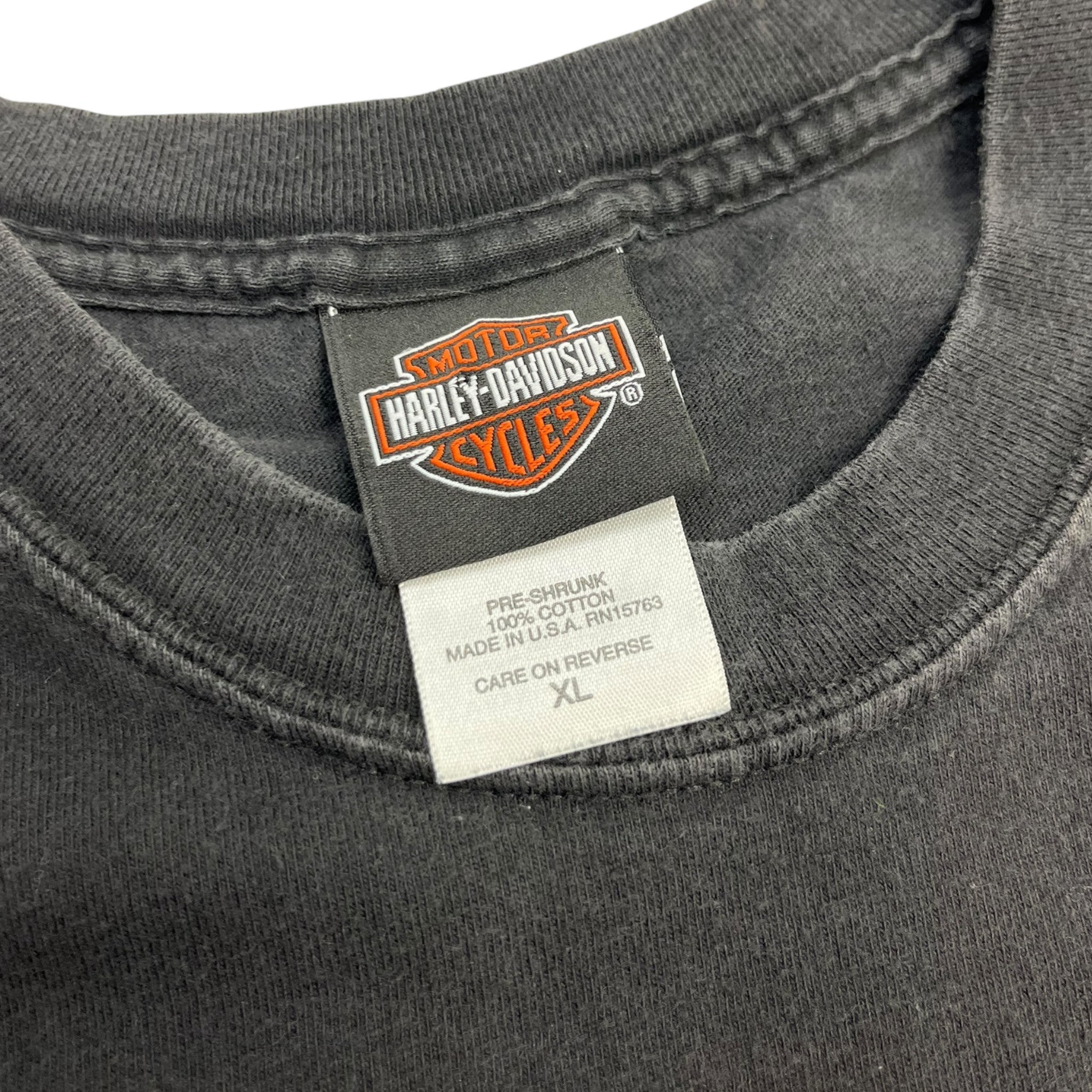 2002 Harley Davidson Stuart Florida Pocket T-Shirt