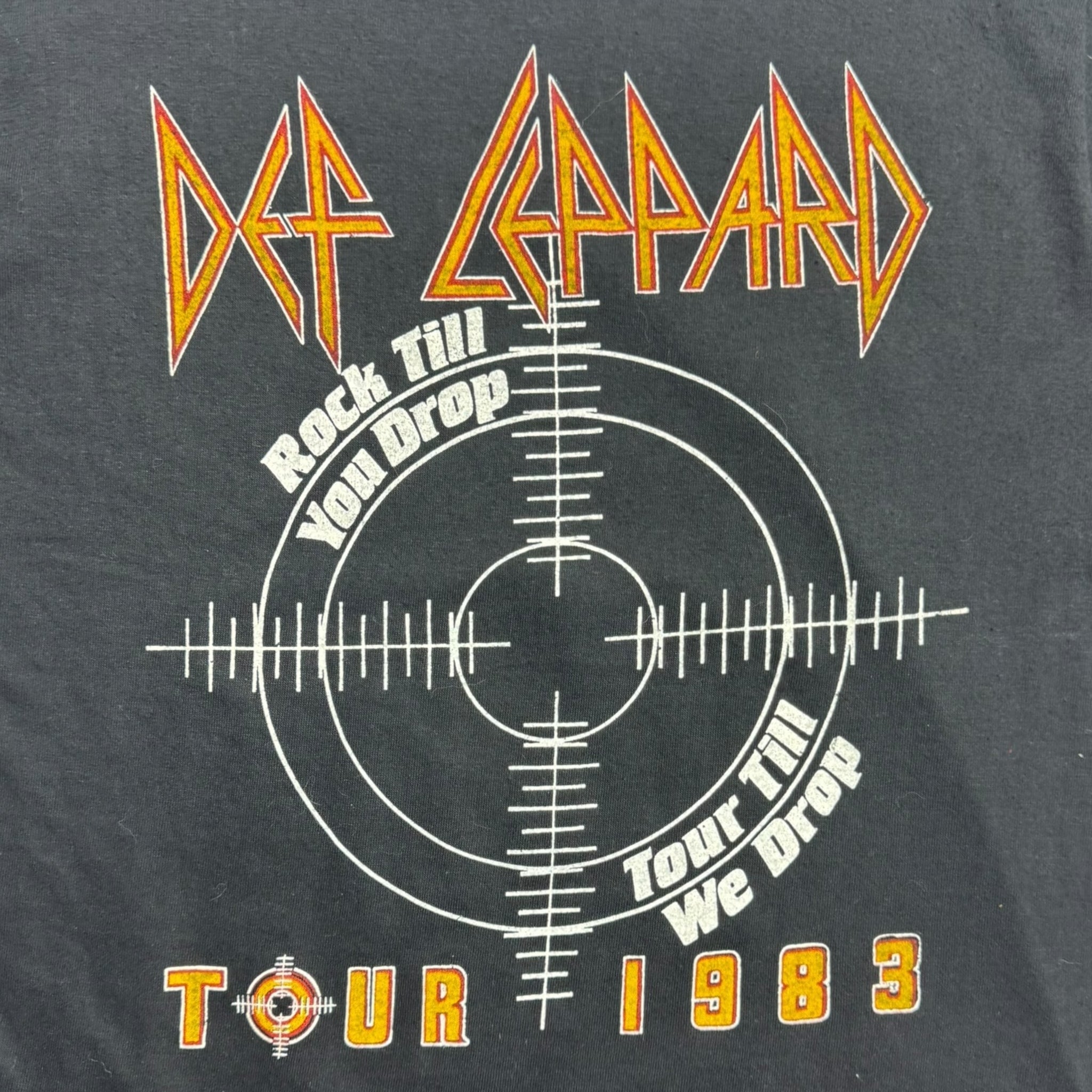 1983 Def Leppard Pyromania Tour T-Shirt