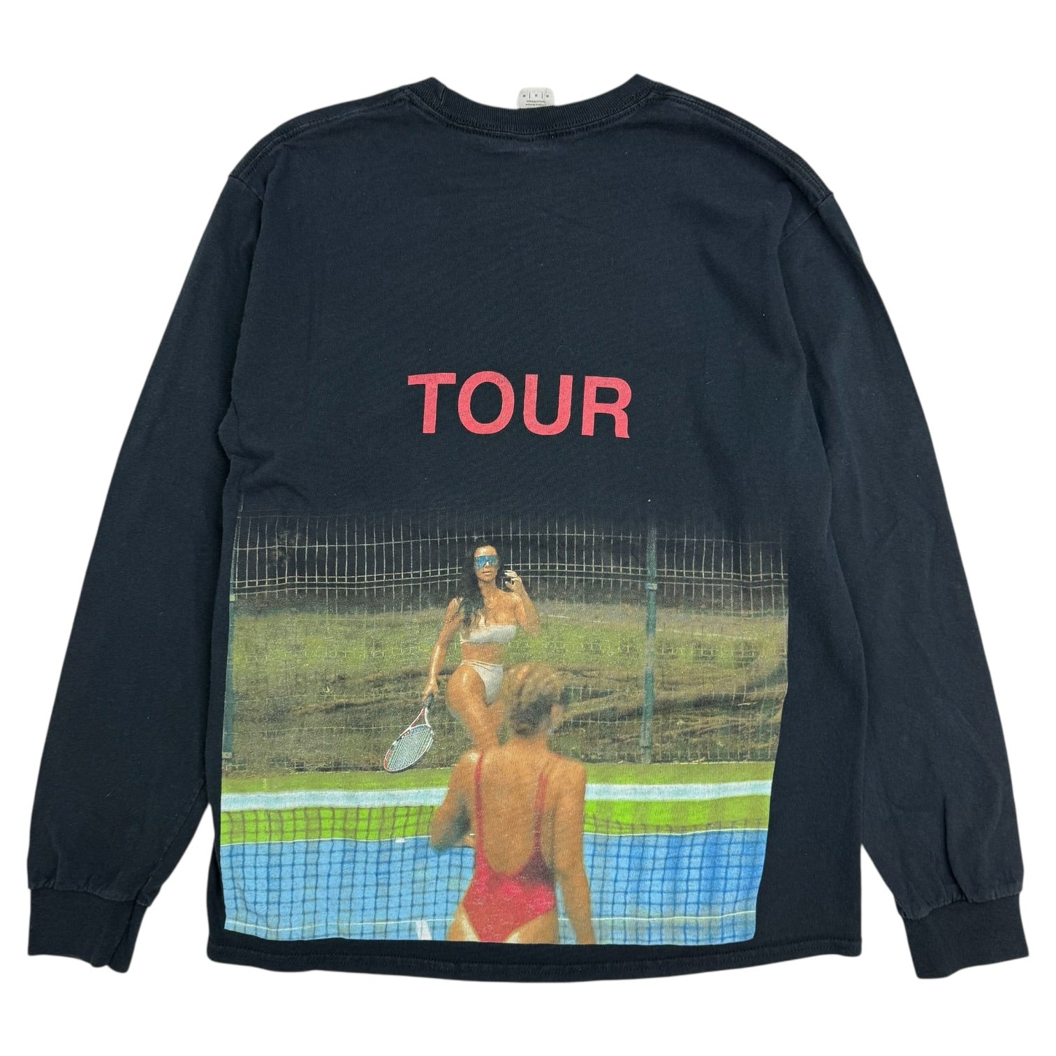 Kanye West Saint Pablo Tour Kim K L/S Tee Black