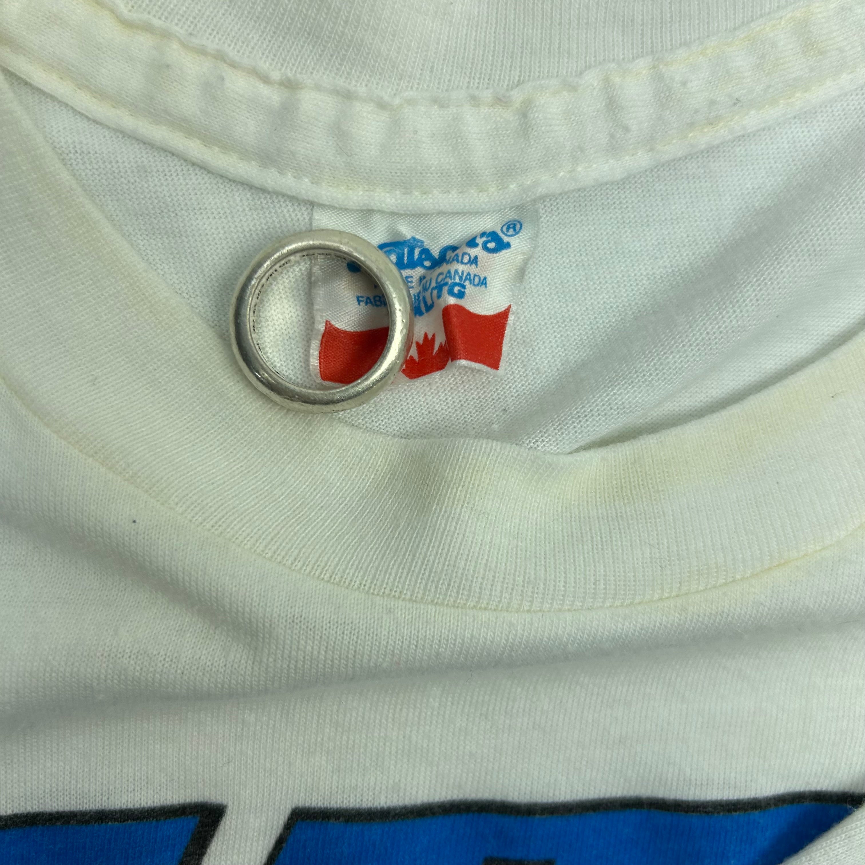 Vintage The Jetsons Flying Family Tee White