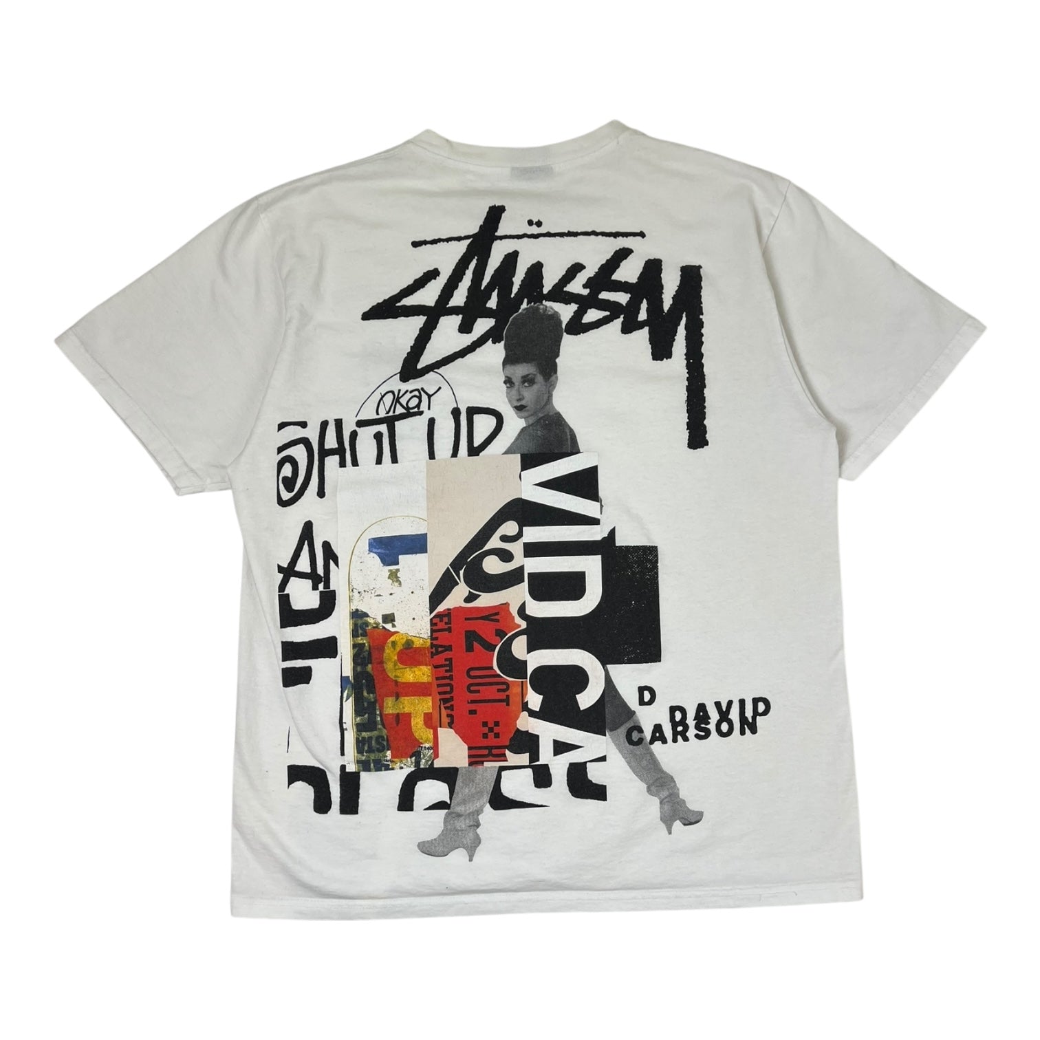 Stussy x David Carson “ Do Your Thang” T-Shirt White