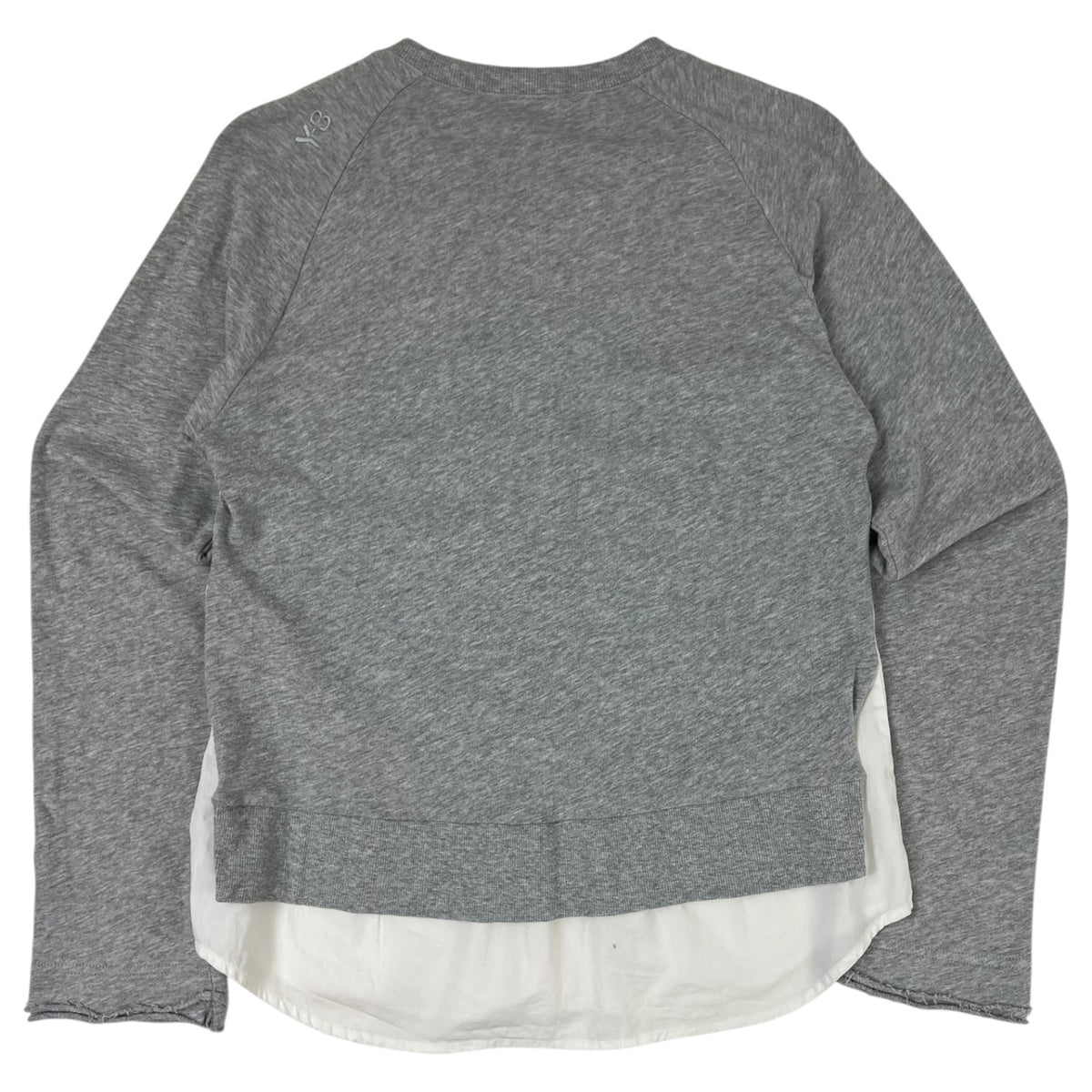 Y-3 Deconstructed Panel Hybrid Shirt / Cardigan Grey