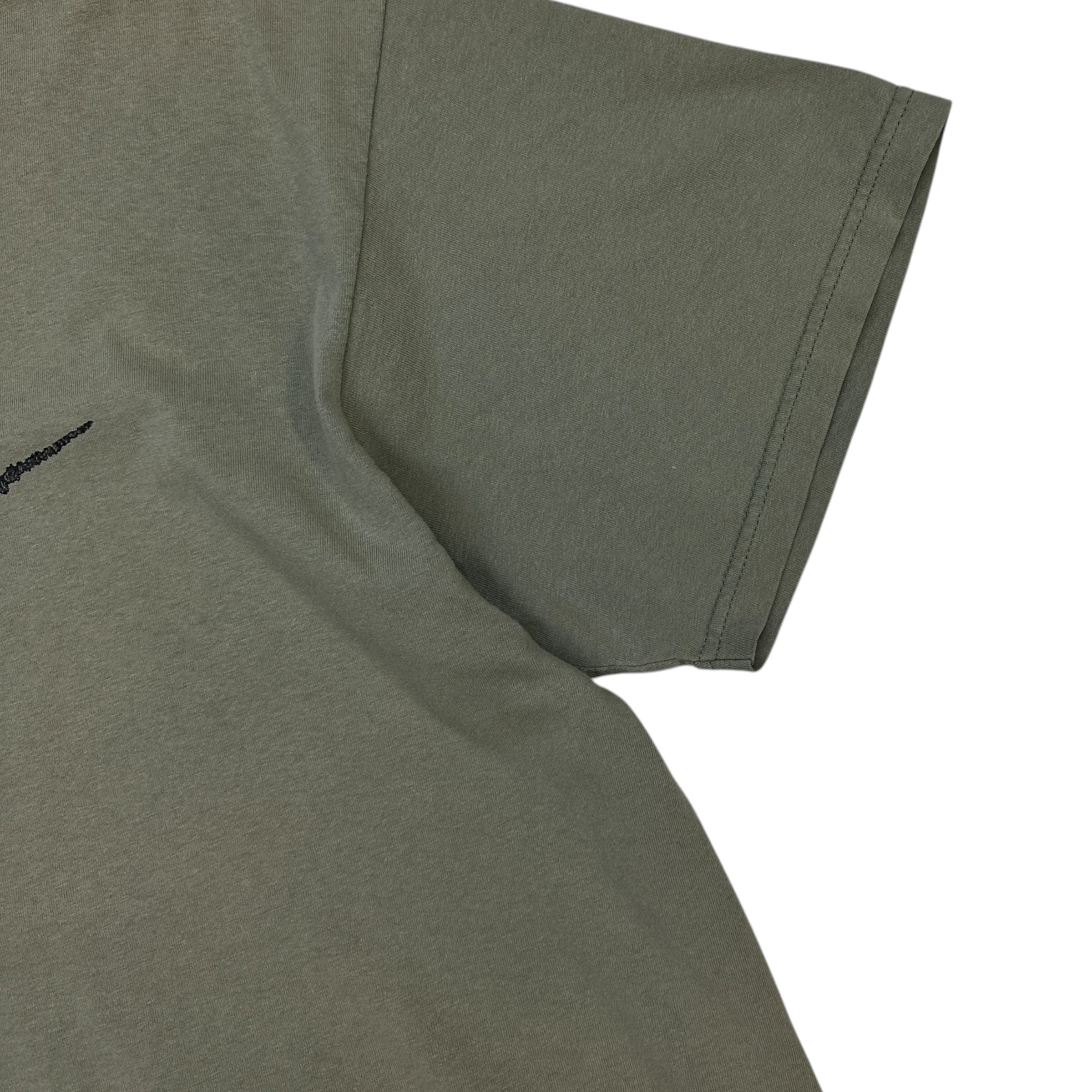 Vintage Nike Big Swoosh Tee Taupe