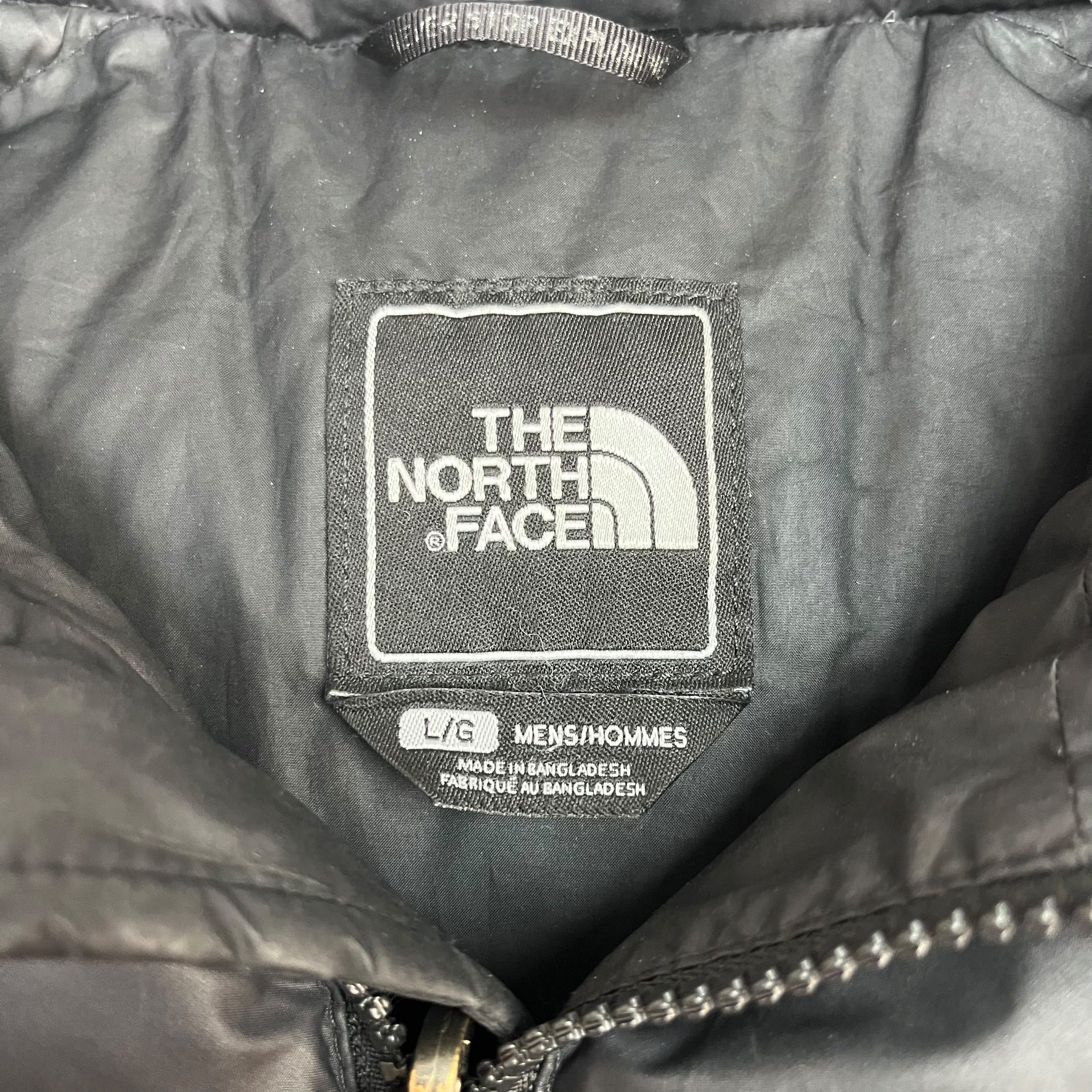 North Face Nuptse 700 Fill Vest Black
