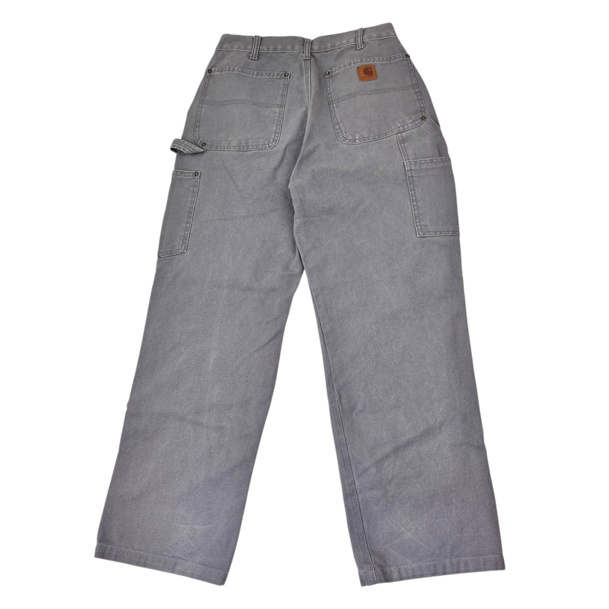 Vintage Carhartt Double Knee Work Pants Grey
