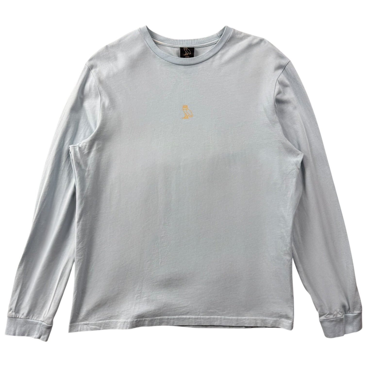 Octobers Very Own Globe L/S Tee Baby Blue