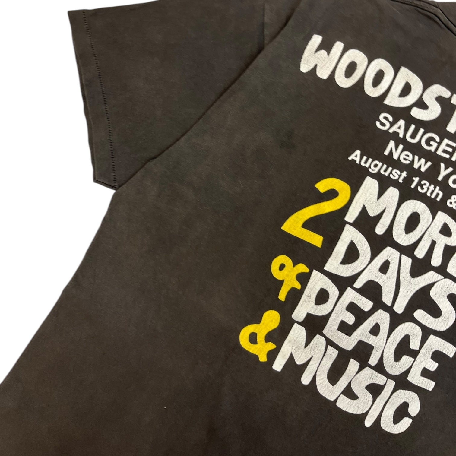 1994 Woodstock Tee Faded Black