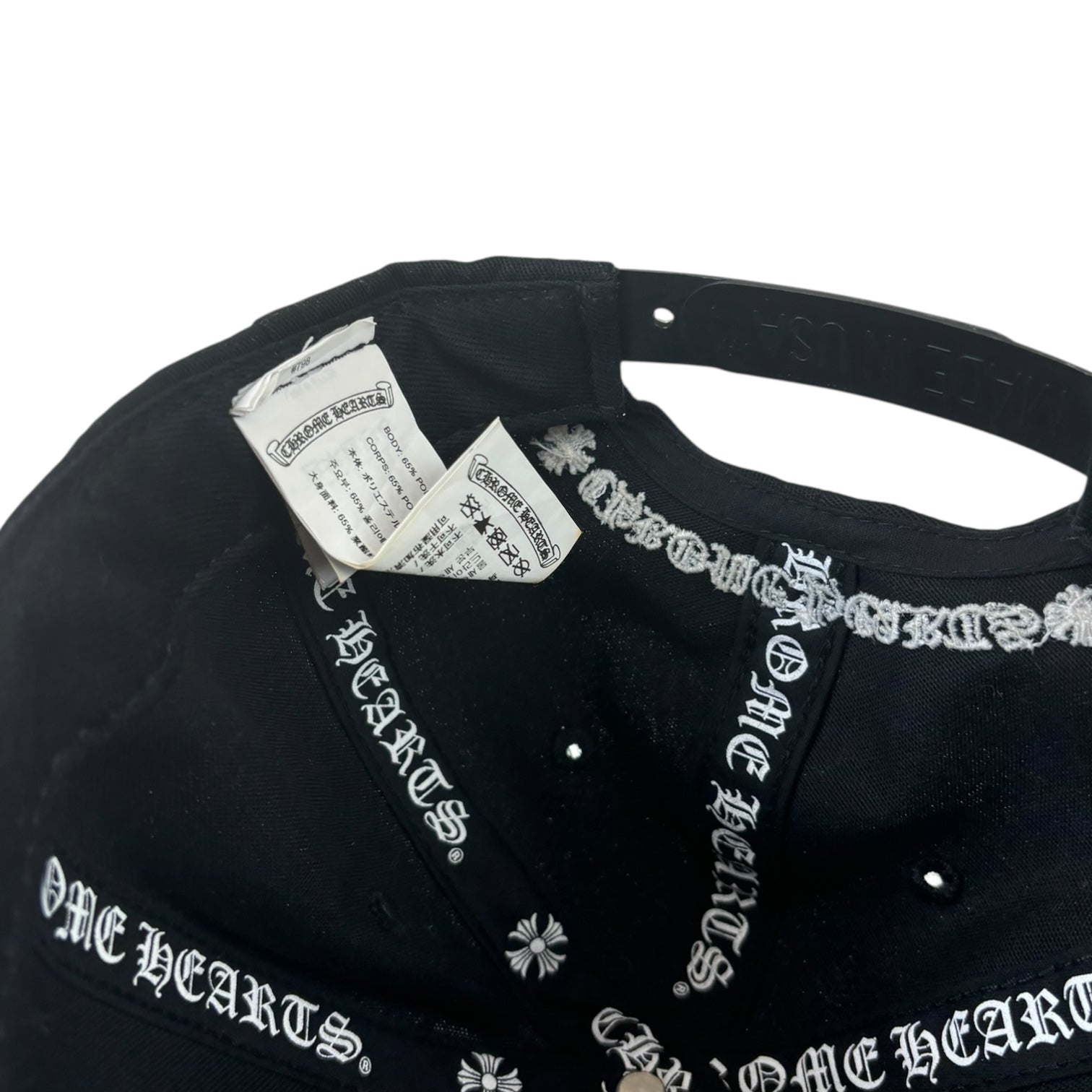 Chrome Hearts CH SnapBack Hat Grey/Black