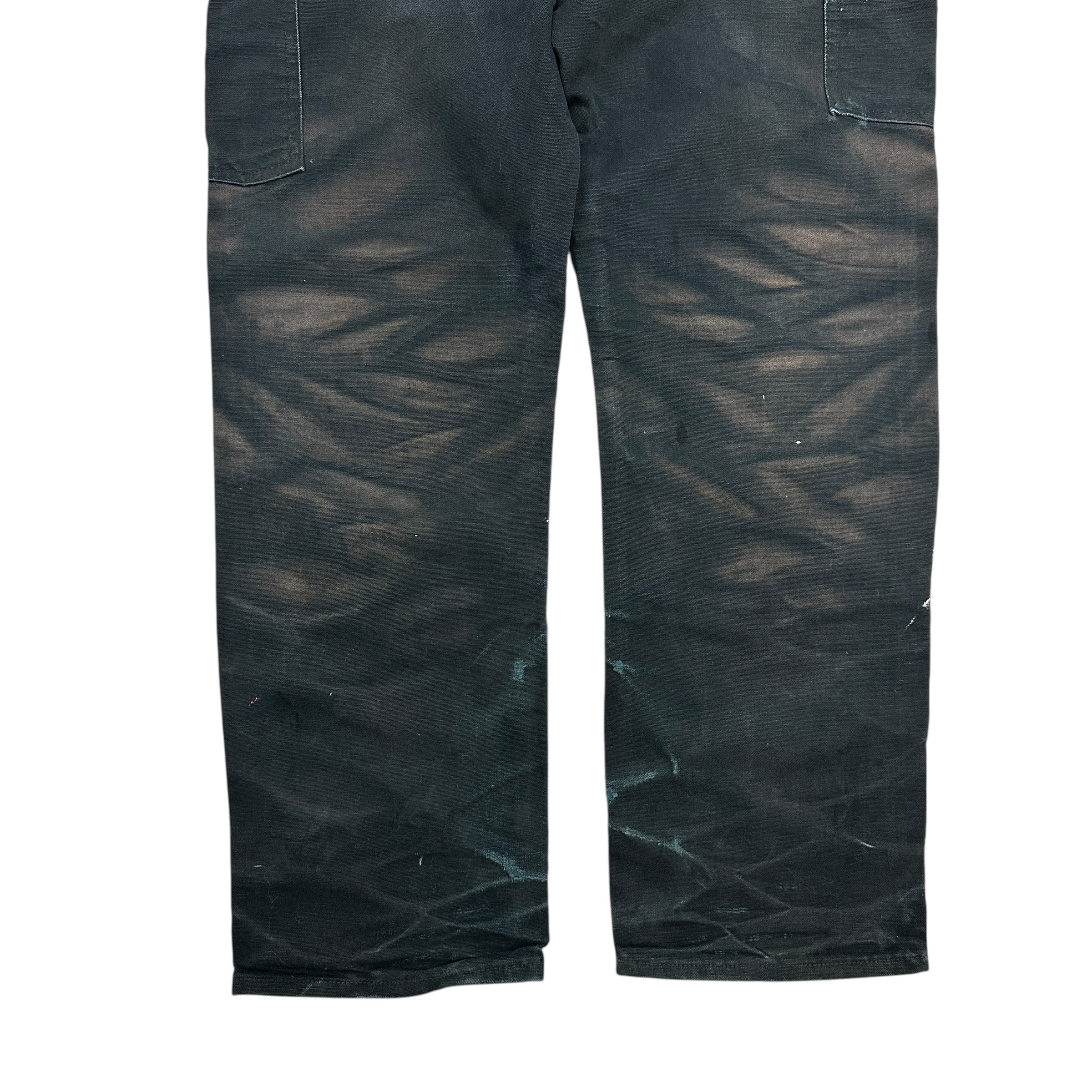 Vintage Carhartt Double Knee Cargo Pants Black