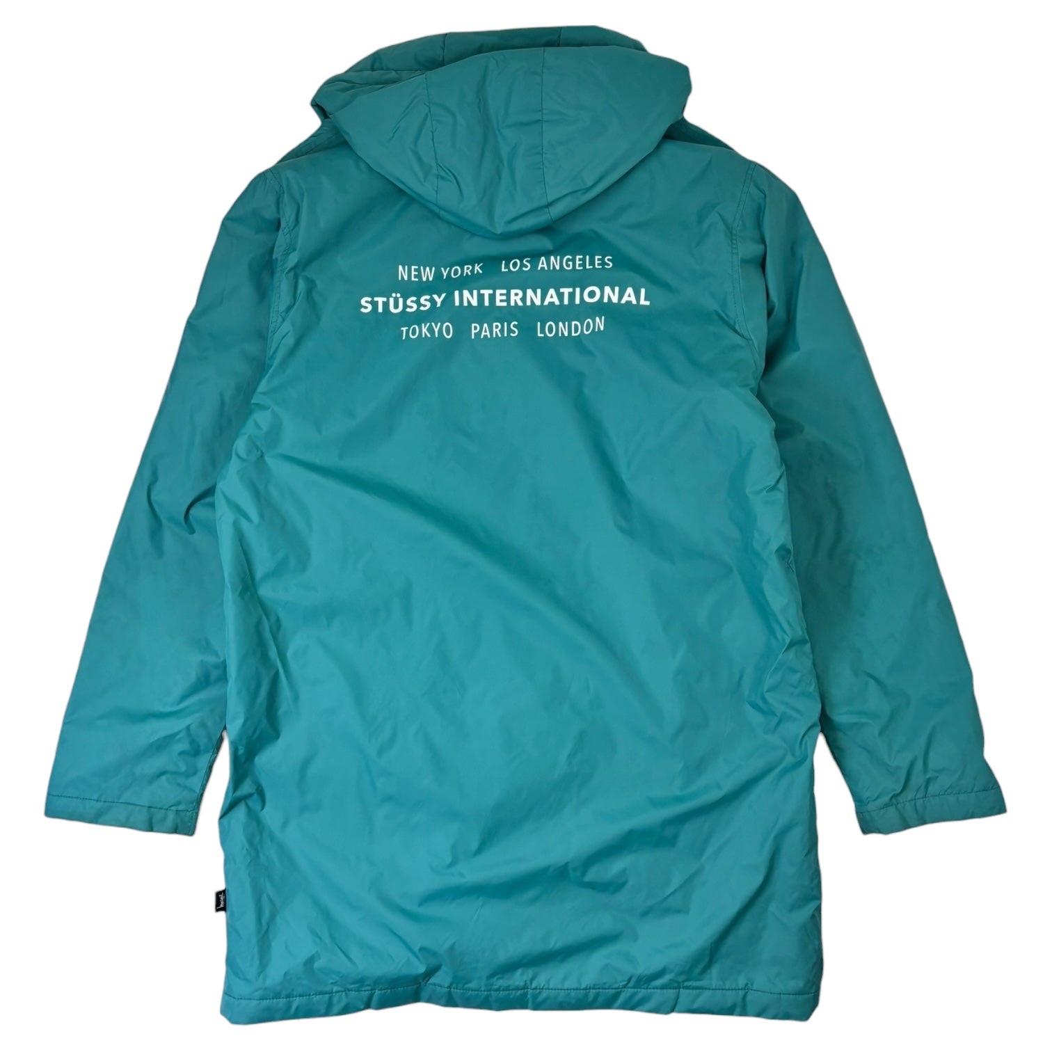 Stussy International Coaches Jacket Teal