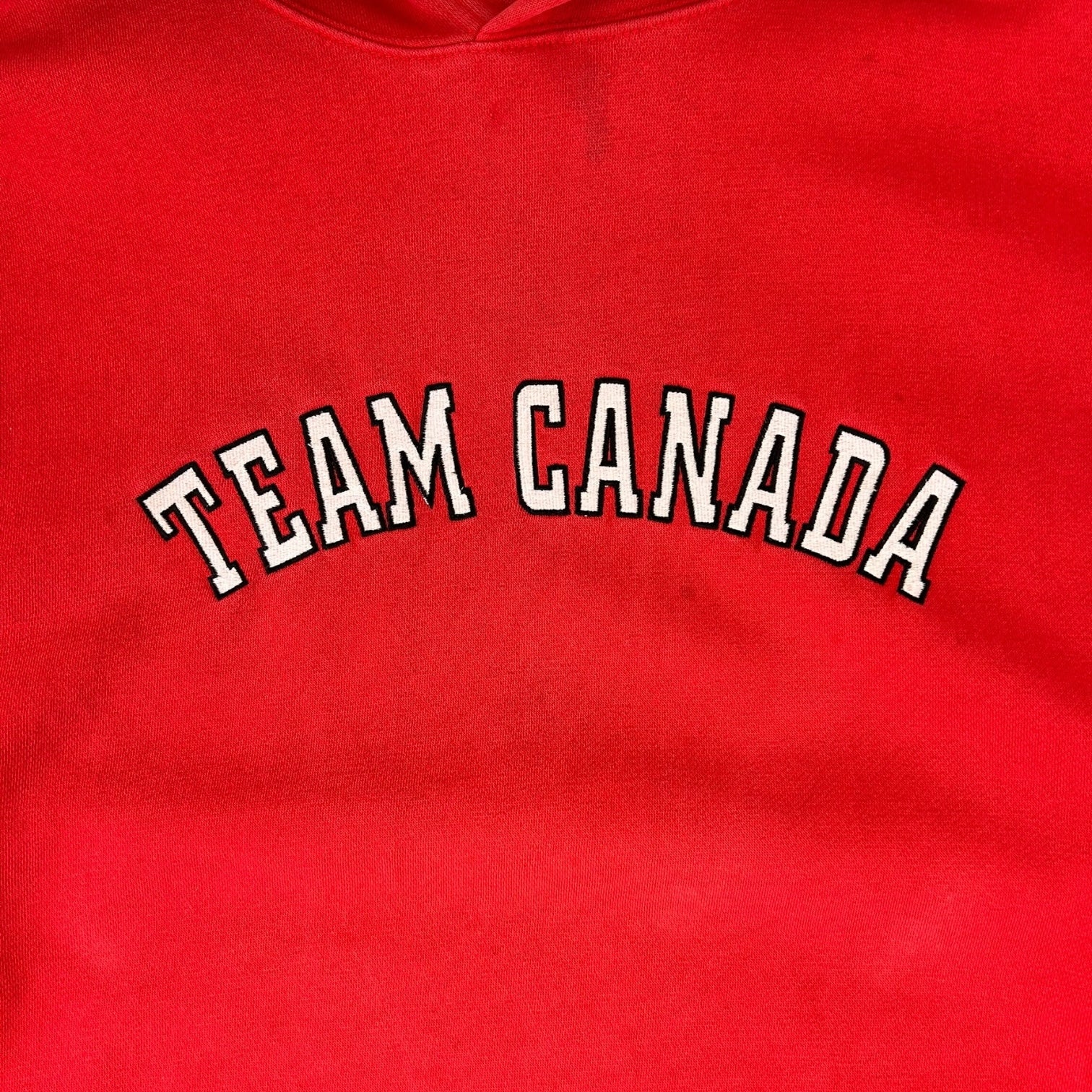 Vintage Nike Team Canada Hoodie Red