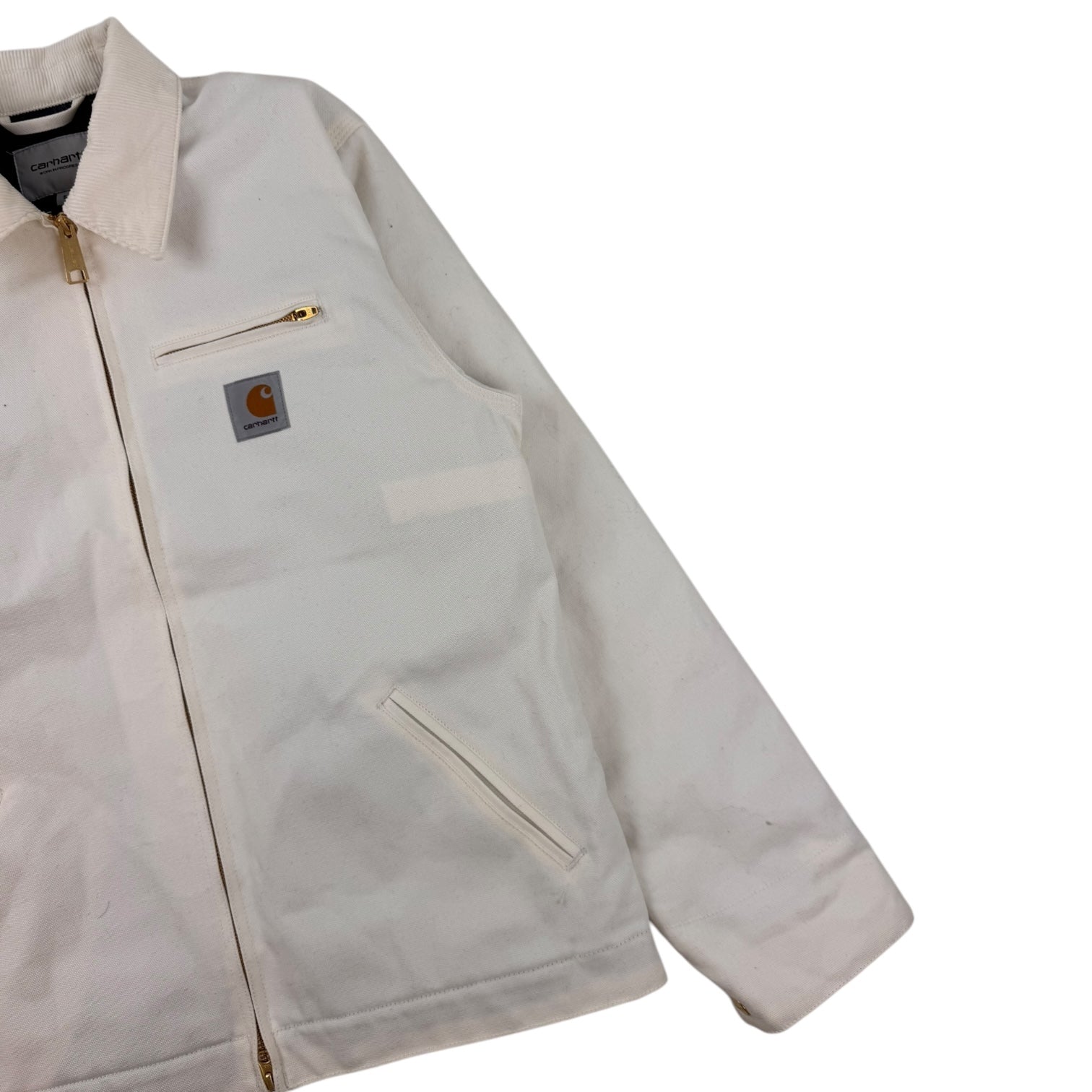 Carhartt WIP Detroit Jacket White