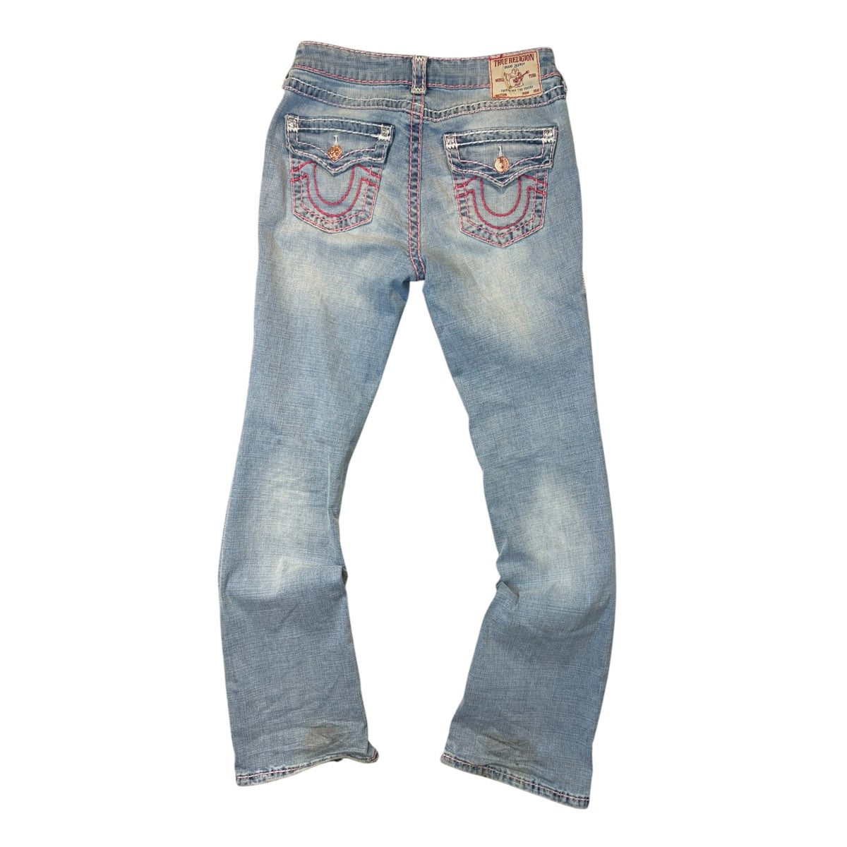 (W) True Religion Becca Bootcut Jeans Light Wash