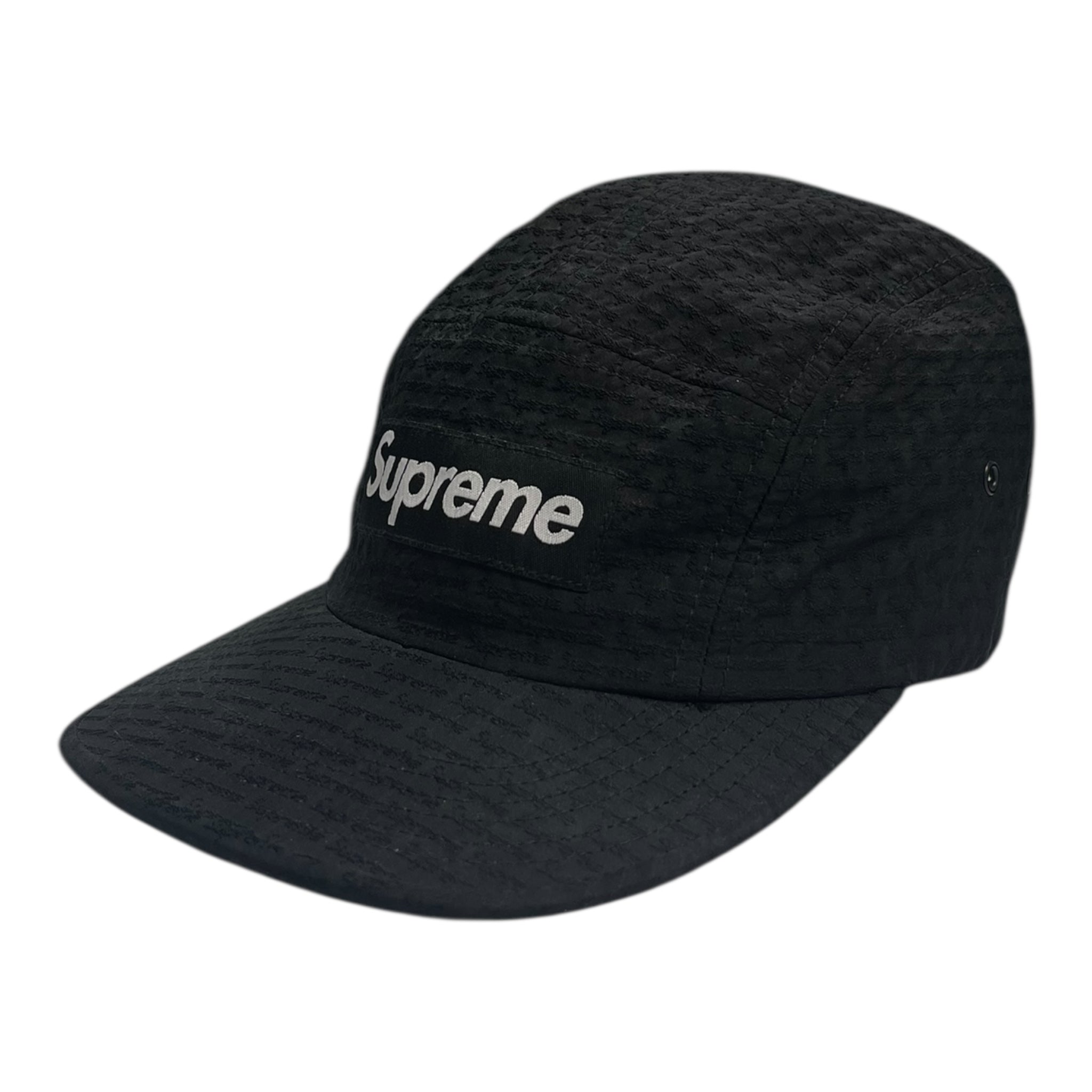 Supreme Repeater Camp Cap Black