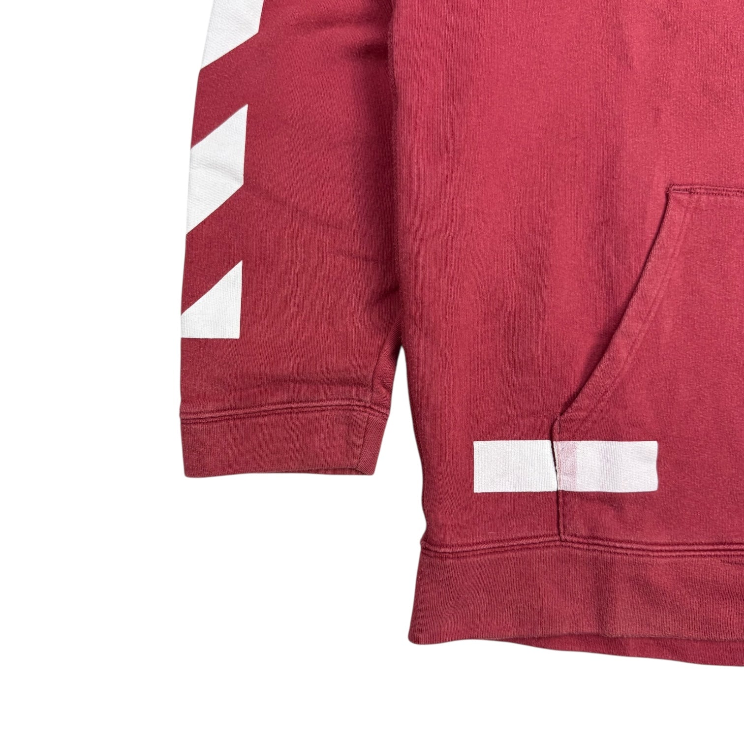 Off-White Seeing Things Arrows Hoodie Red