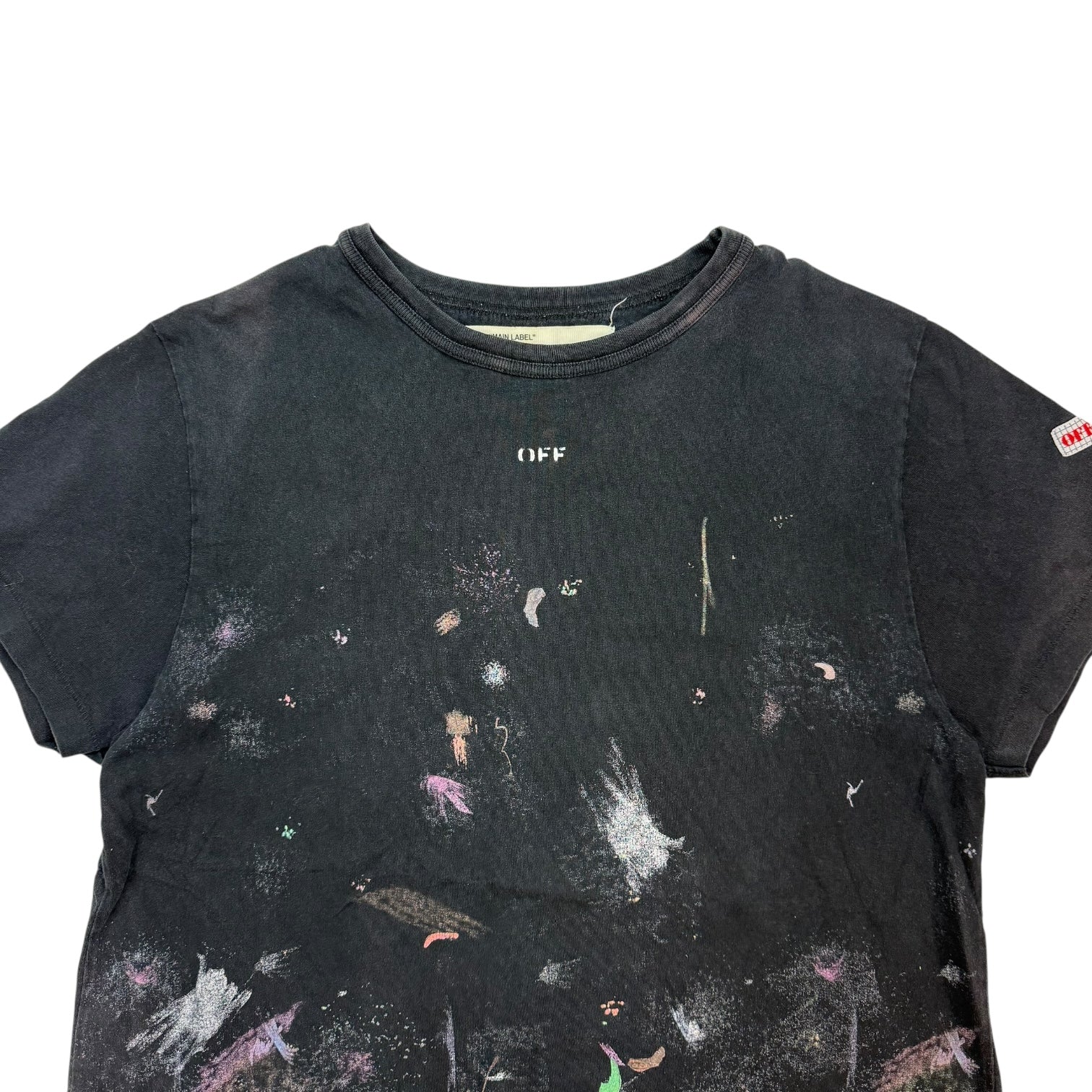 Off-White Galaxy Brushed Tee Black