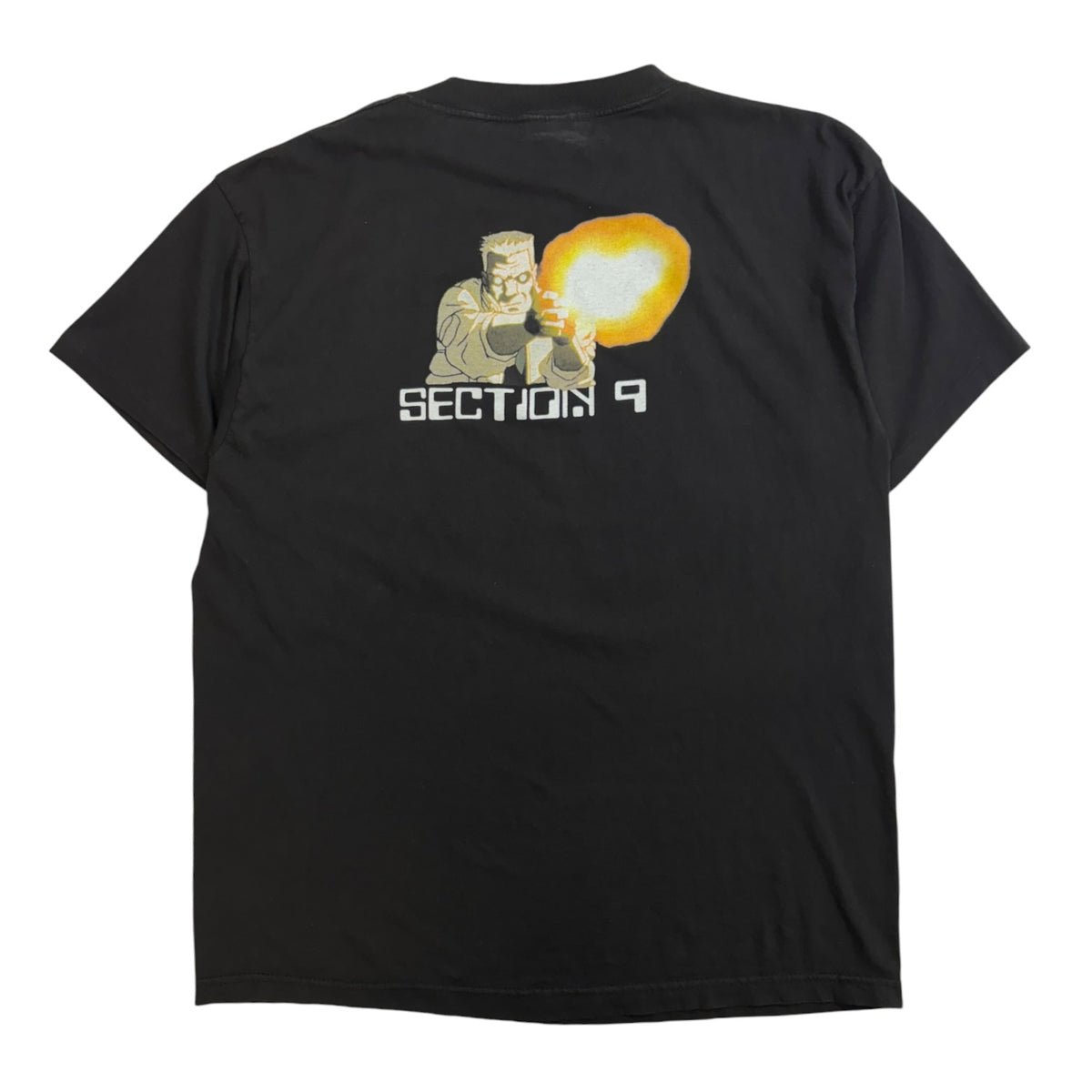 Vintage 1995 Ghost in the Shell Batou T-Shirt Black