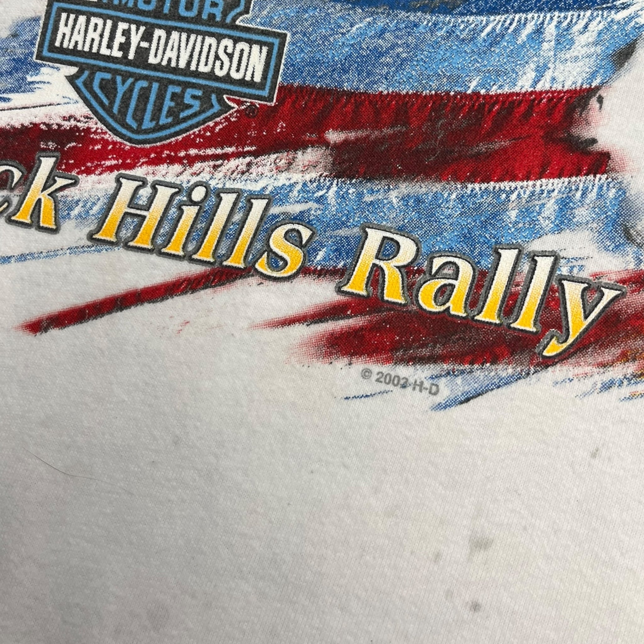 2002 Harley Davidson Black Hills USA Longsleeve T-Shirt