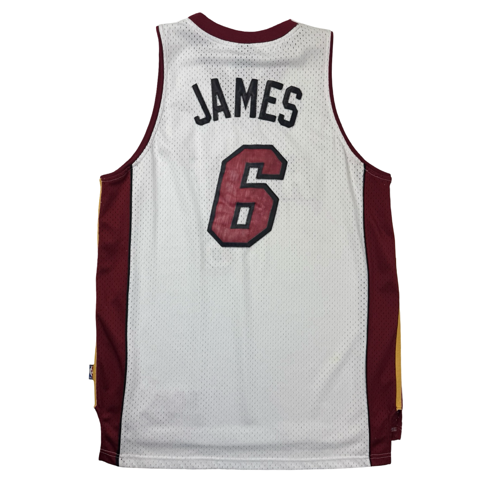 Vintage Adidas Miami Heat Lebron James NBA Jersey